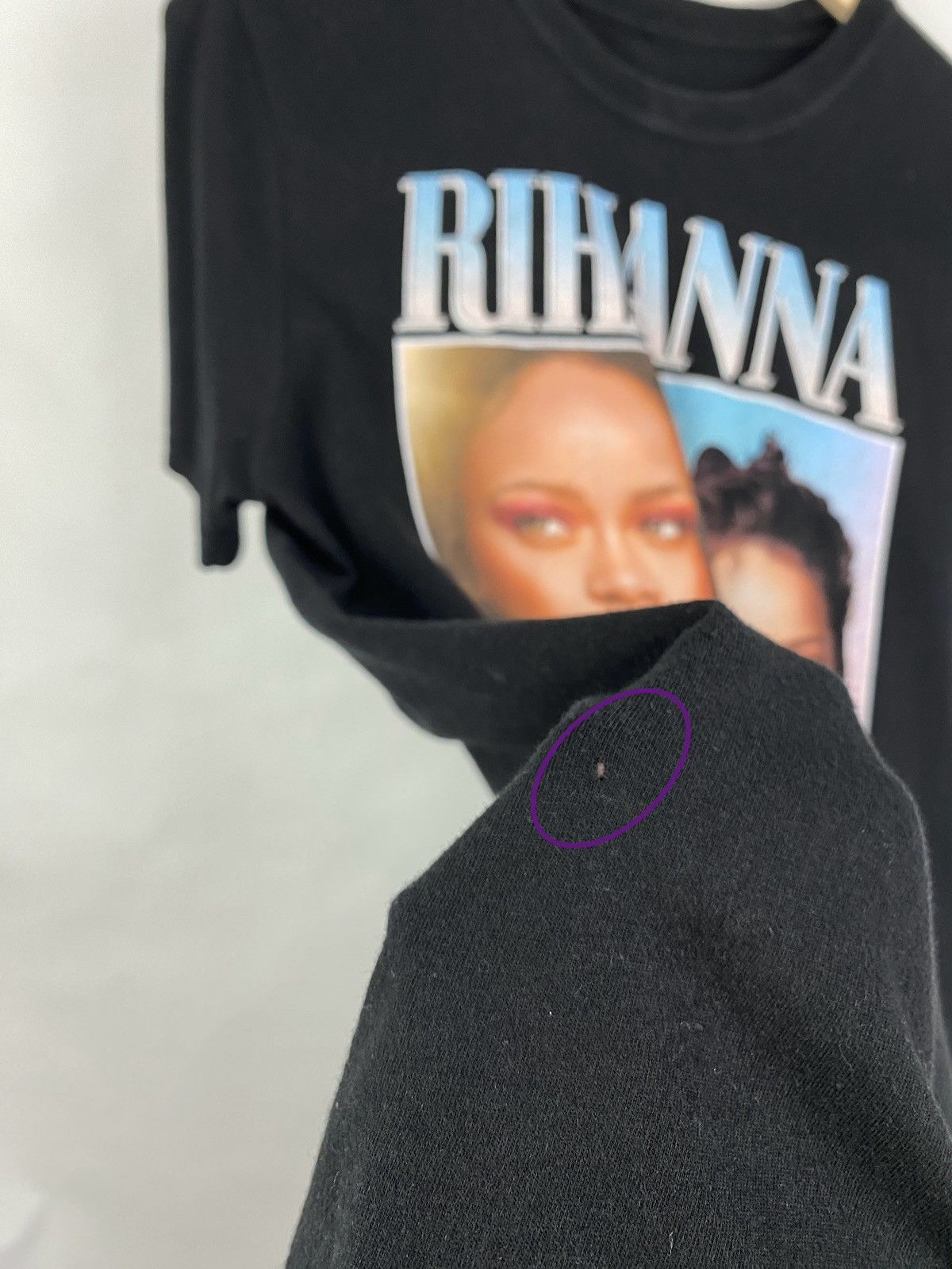 Band Tees × Rap Tees × Vintage 🇺🇸 Rihanna Sexy Girl Black Rap T-Shirt Rare Retro Y2K Hype Size US M / EU 48-50 / 2 - 9 Thumbnail