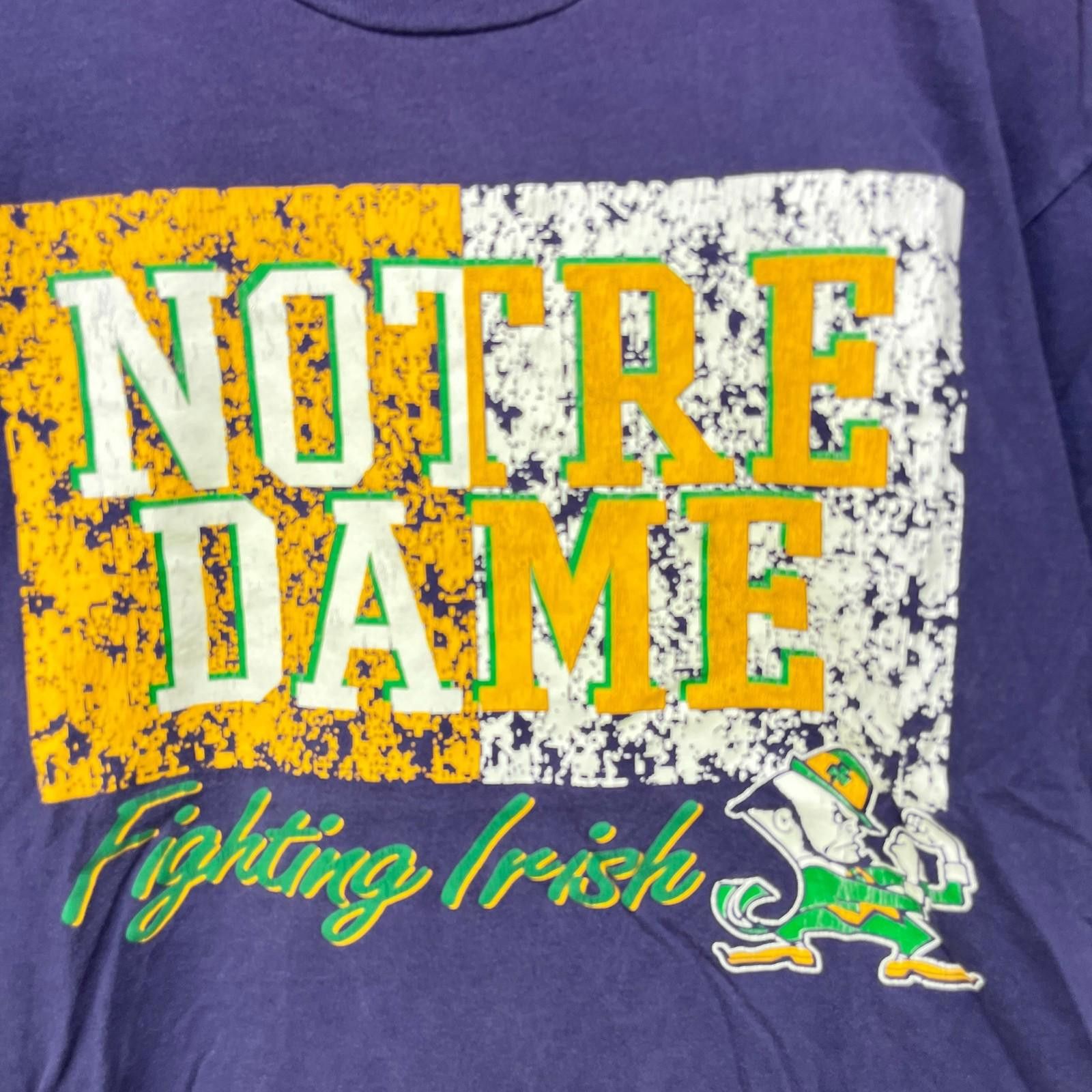 Other Vintage 90s Notre Dame Fighting Irish T-Shirt 2XL Size ONE SIZE - 3 Thumbnail