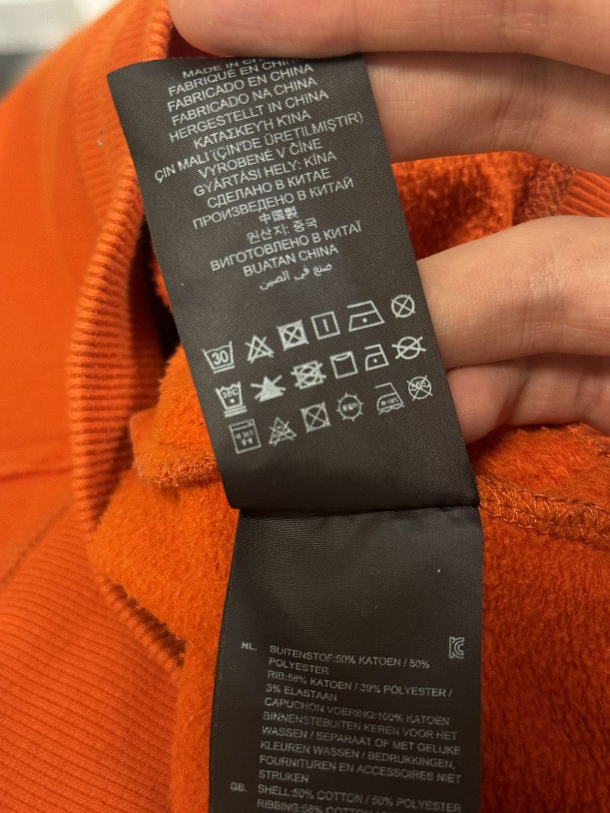 G-Star × Vintage Vintage G-Star Raw Y2K orange zip hoodie Size US L / EU 52-54 / 3 - 10 Thumbnail