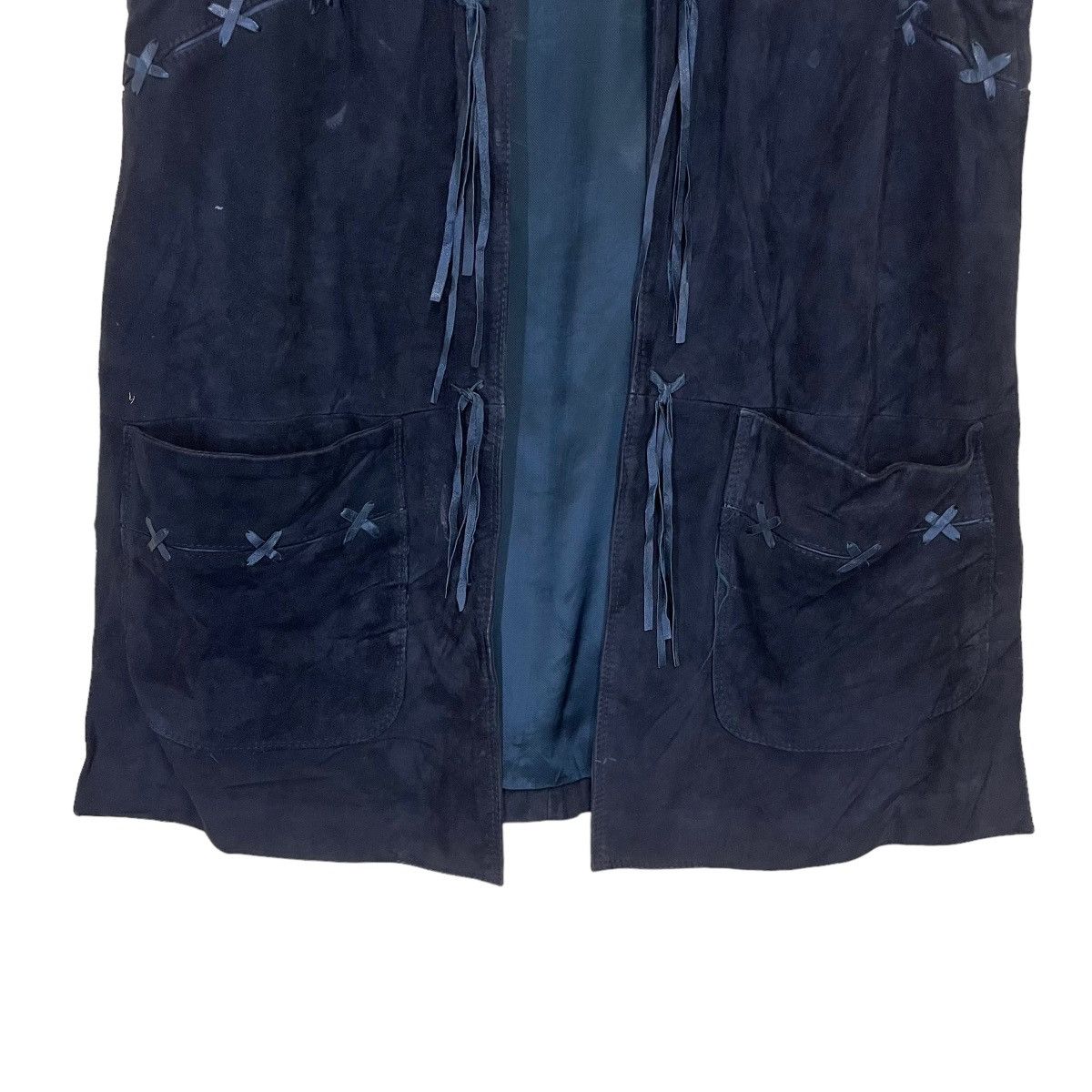 Leather Alta Moda Pelle Suede Leather Vest Size US S / EU 44-46 / 1 - 5 Thumbnail
