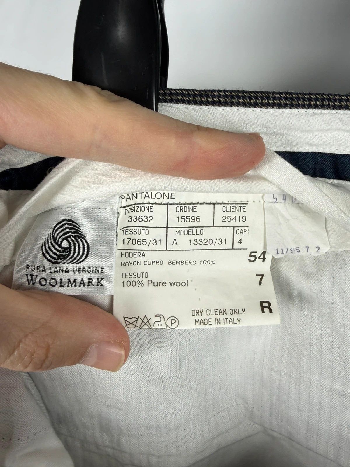 Canali Canali Wool Suit size 54 Size 44R - 17 Thumbnail