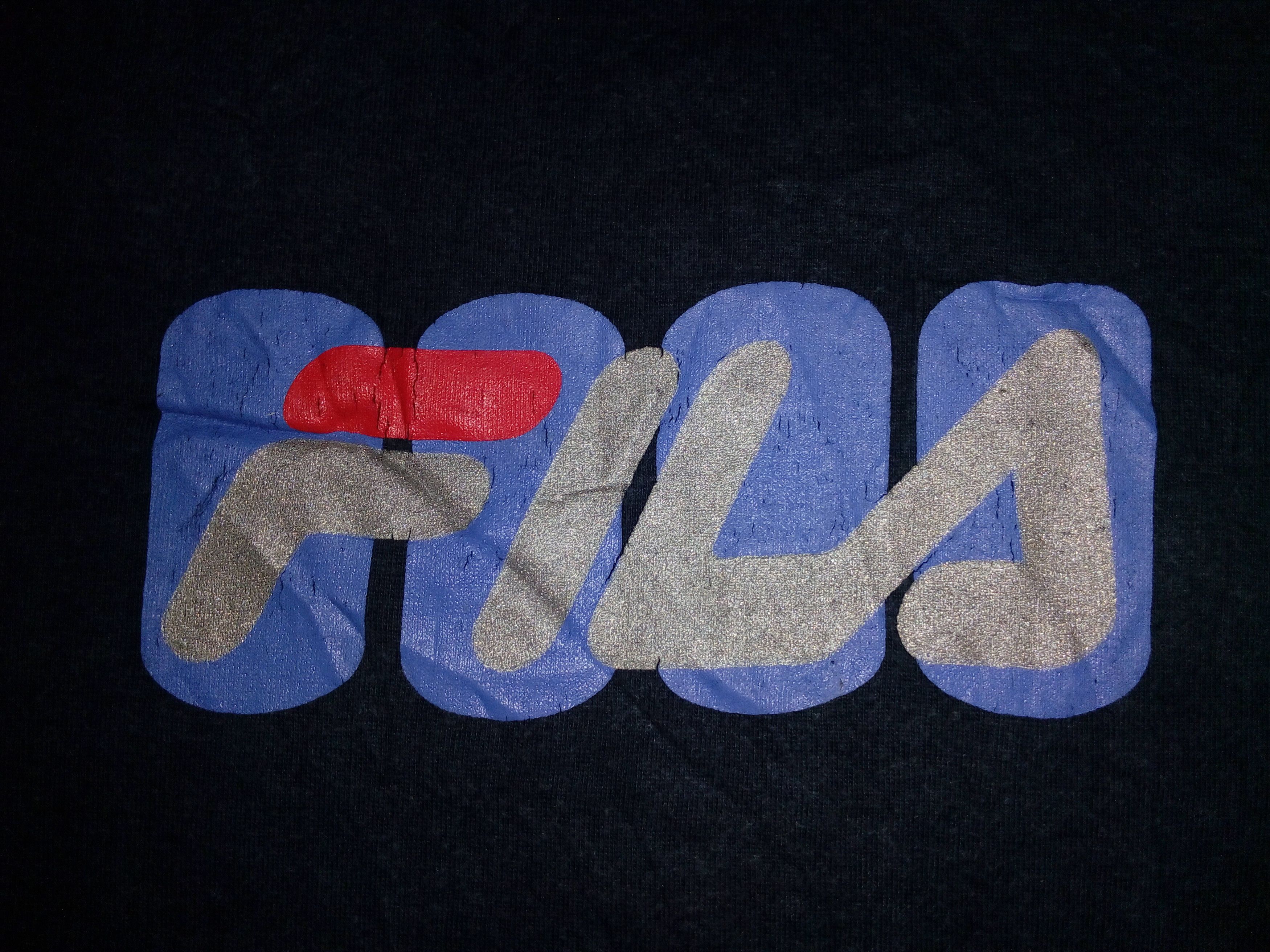 Fila Vintage Y2K FILA T-Shirt Big Logo Sportswear Crewneck Tees Size US L / EU 52-54 / 3 - 3 Thumbnail