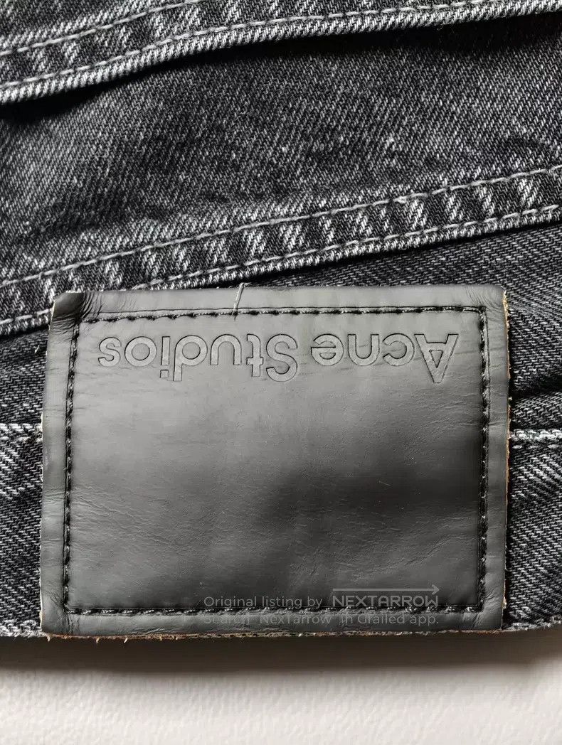 Acne Studios Acne Studios Black straight-leg pants Size US 28 / EU 44 - 9 Thumbnail