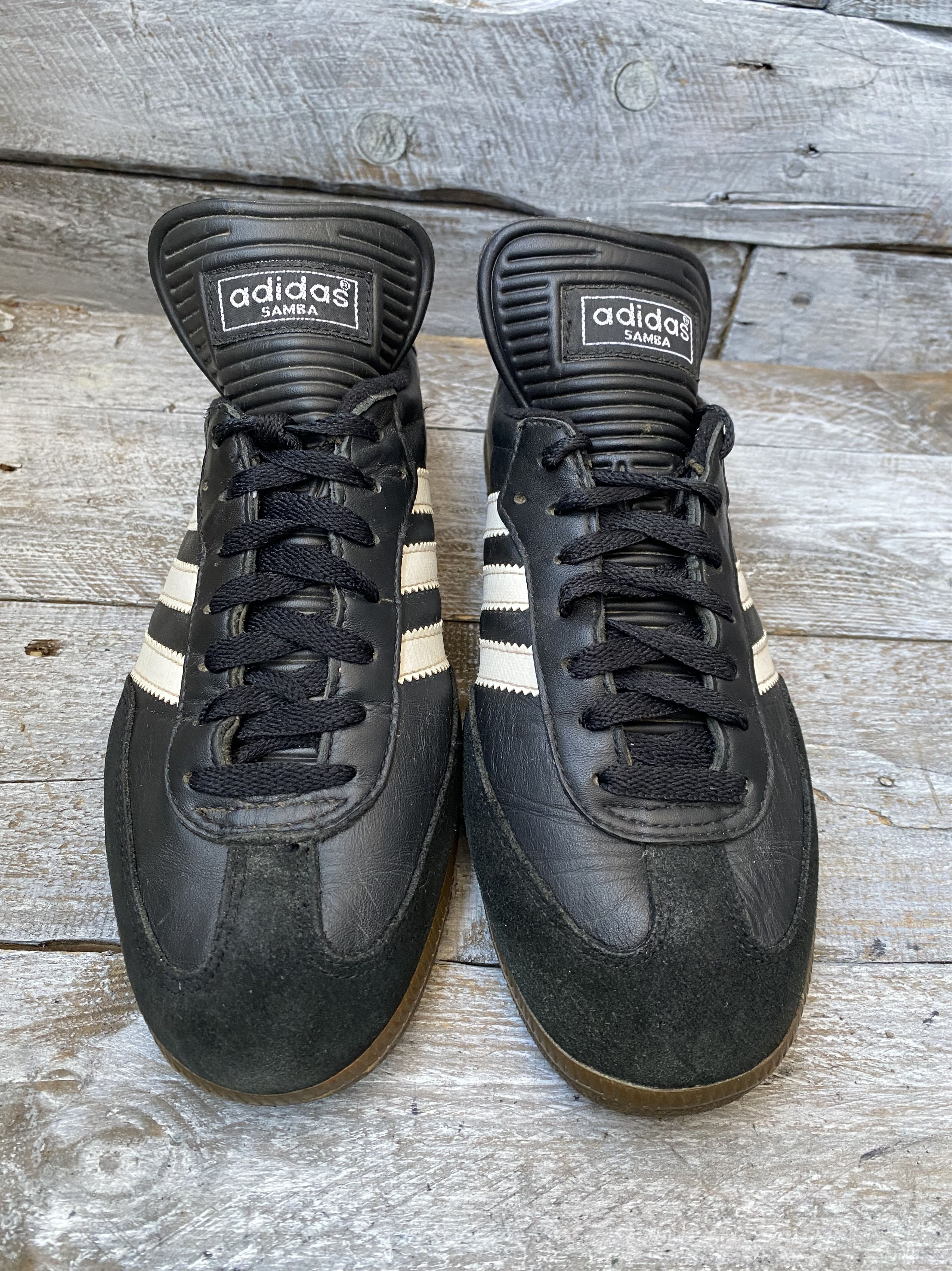 Adidas × Vintage 🔴Vintage Rare Adidas Samba long tongue low-top sneakers Size US 9 / EU 42 - 2 Thumbnail