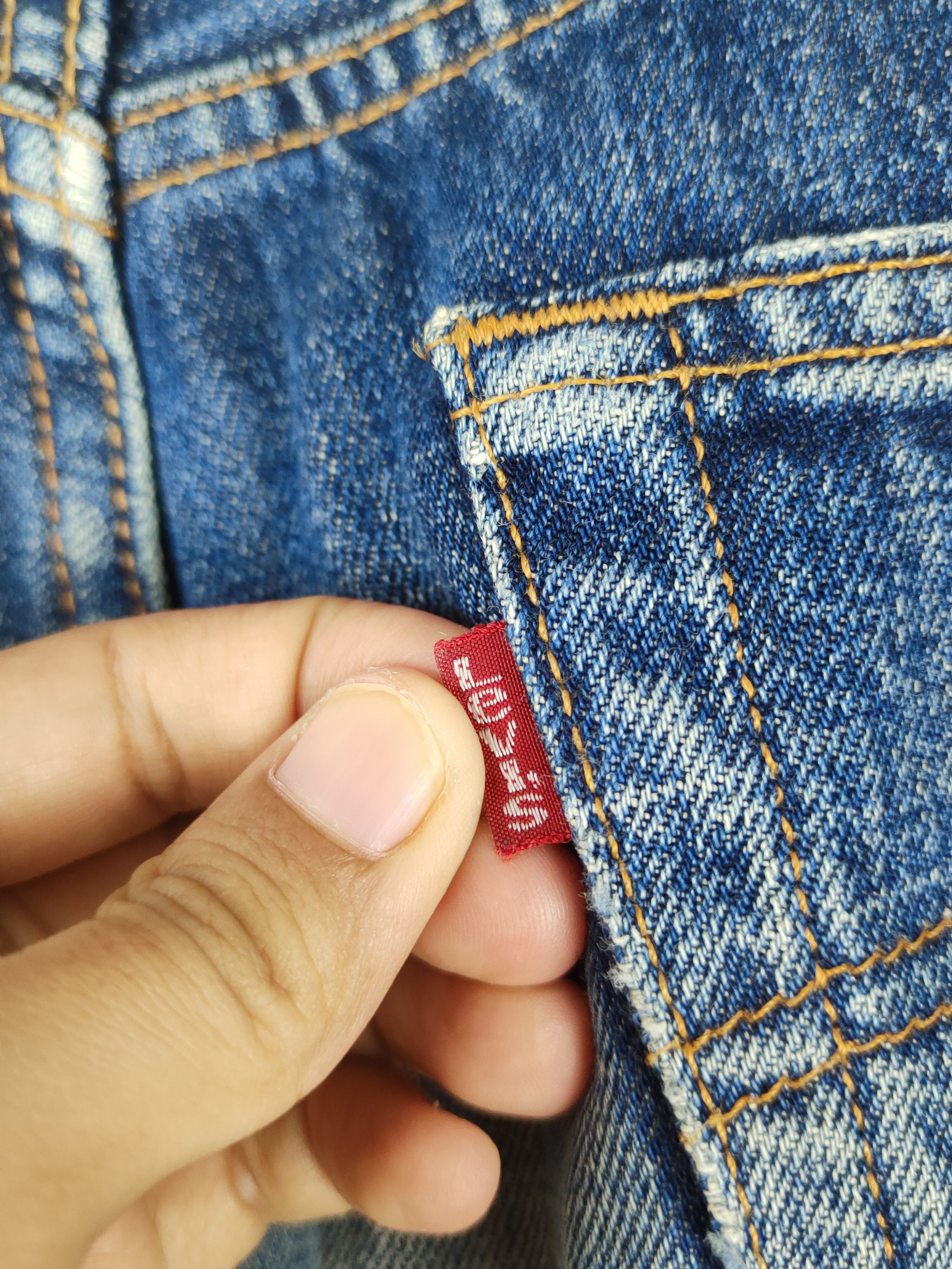 Levi's 501 Levi's vtg ripped Distressed Denim jeans Pants #S1371 Size US 32 / EU 48 - 12 Thumbnail