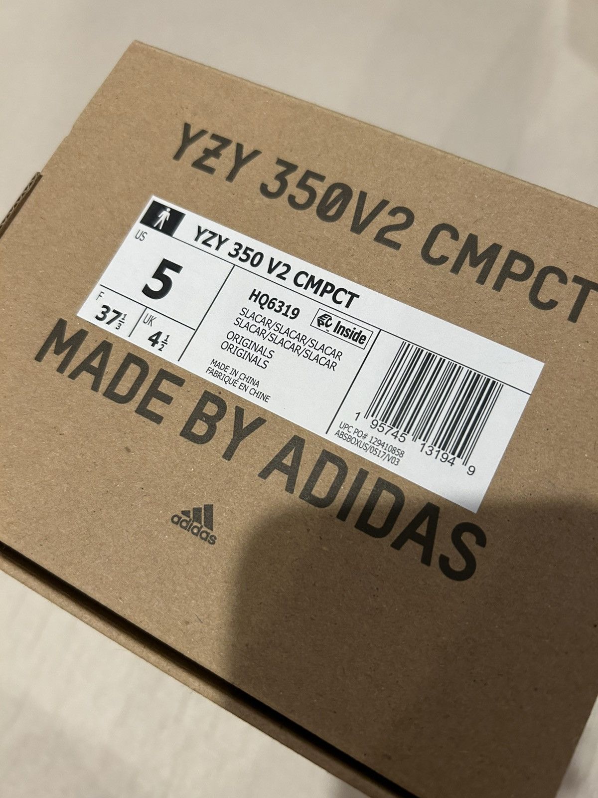 Adidas Adidas Yeezy 350 V2 Cmpct Size US 5 / EU 37 - 7 Thumbnail