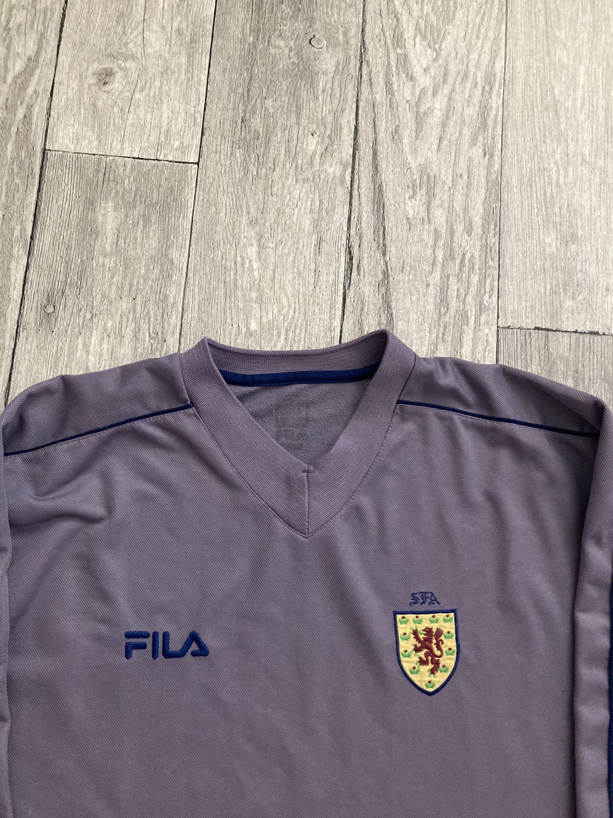 Fila Vintage rare fila Scotland soccer football goalkeeper jersey Size US XL / EU 56 / 4 - 5 Thumbnail