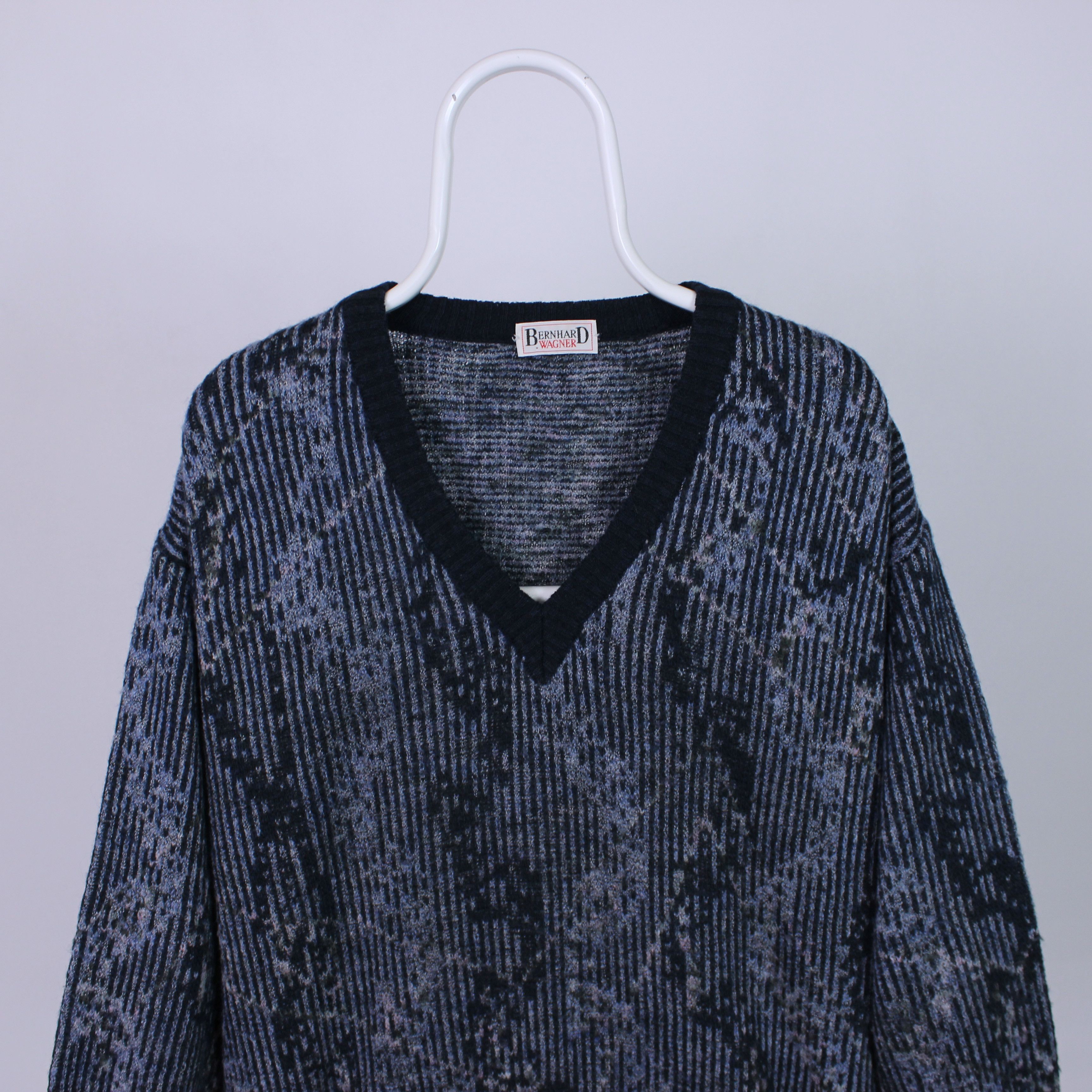 Other Bernhard Wagner wool sweater heavy M L multi italy Size US L / EU 52-54 / 3 - 8 Thumbnail