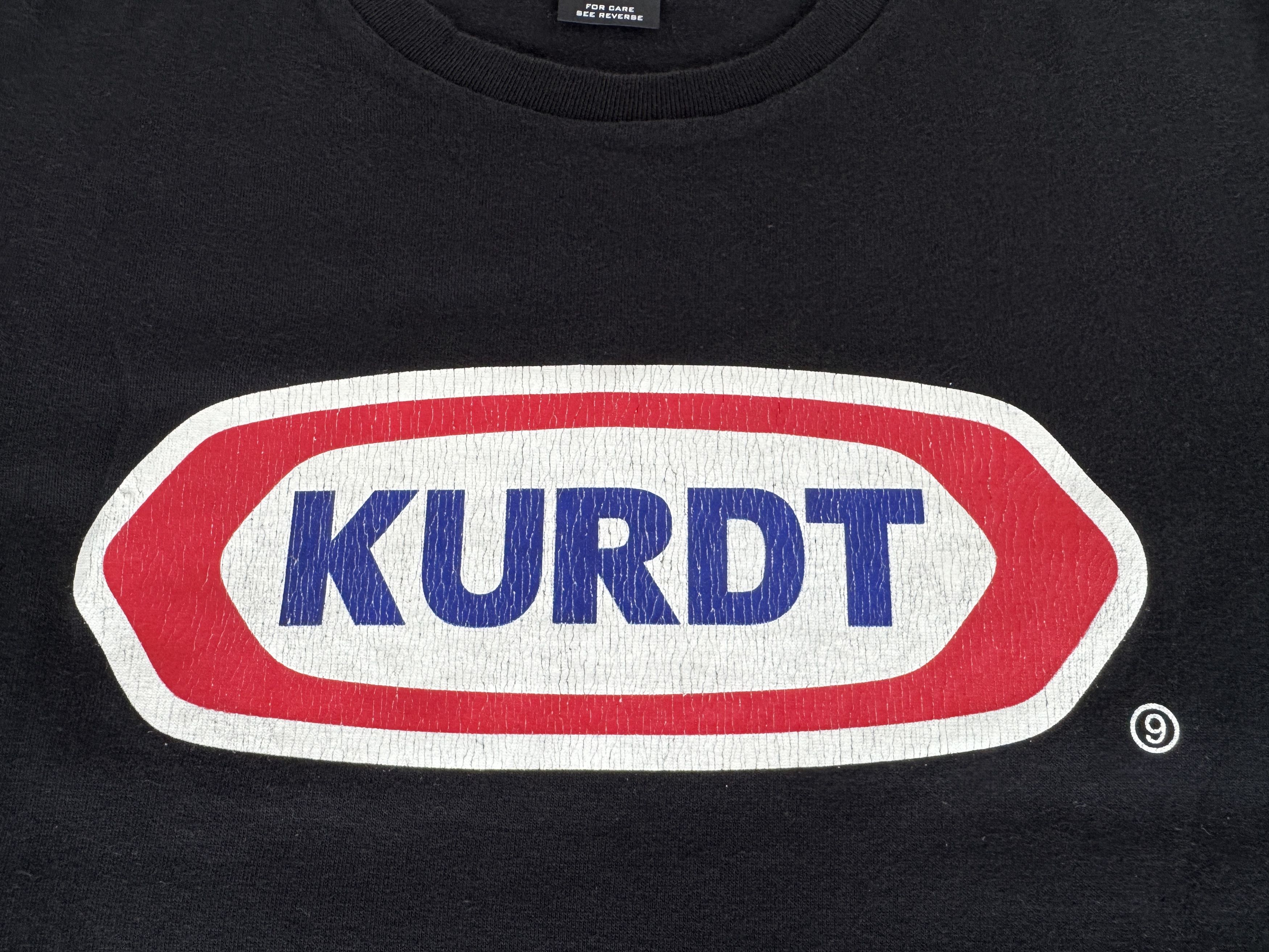 Number (N)ine NUMBER (N)INE - 'KURDT' T-SHIRT BLACK SIZE 3 KRAFT HOMAGE Size US L / EU 52-54 / 3 - 4 Thumbnail