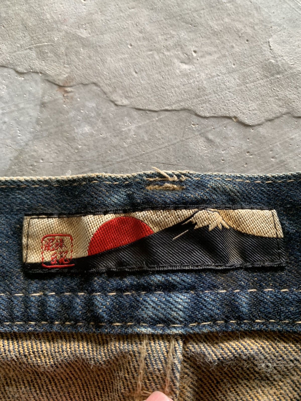 Japanese Brand crazy rusty sukajan japanese denim karakuri tamashii style Size US 32 / EU 48 - 6 Thumbnail