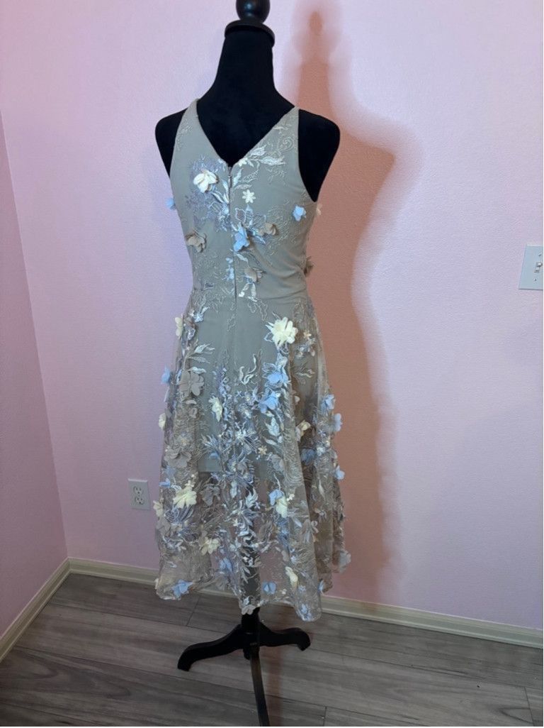 Dress the Population Women's Dress the Population Dress, Gray, Size S Size S / US 4 / IT 40 - 6 Thumbnail