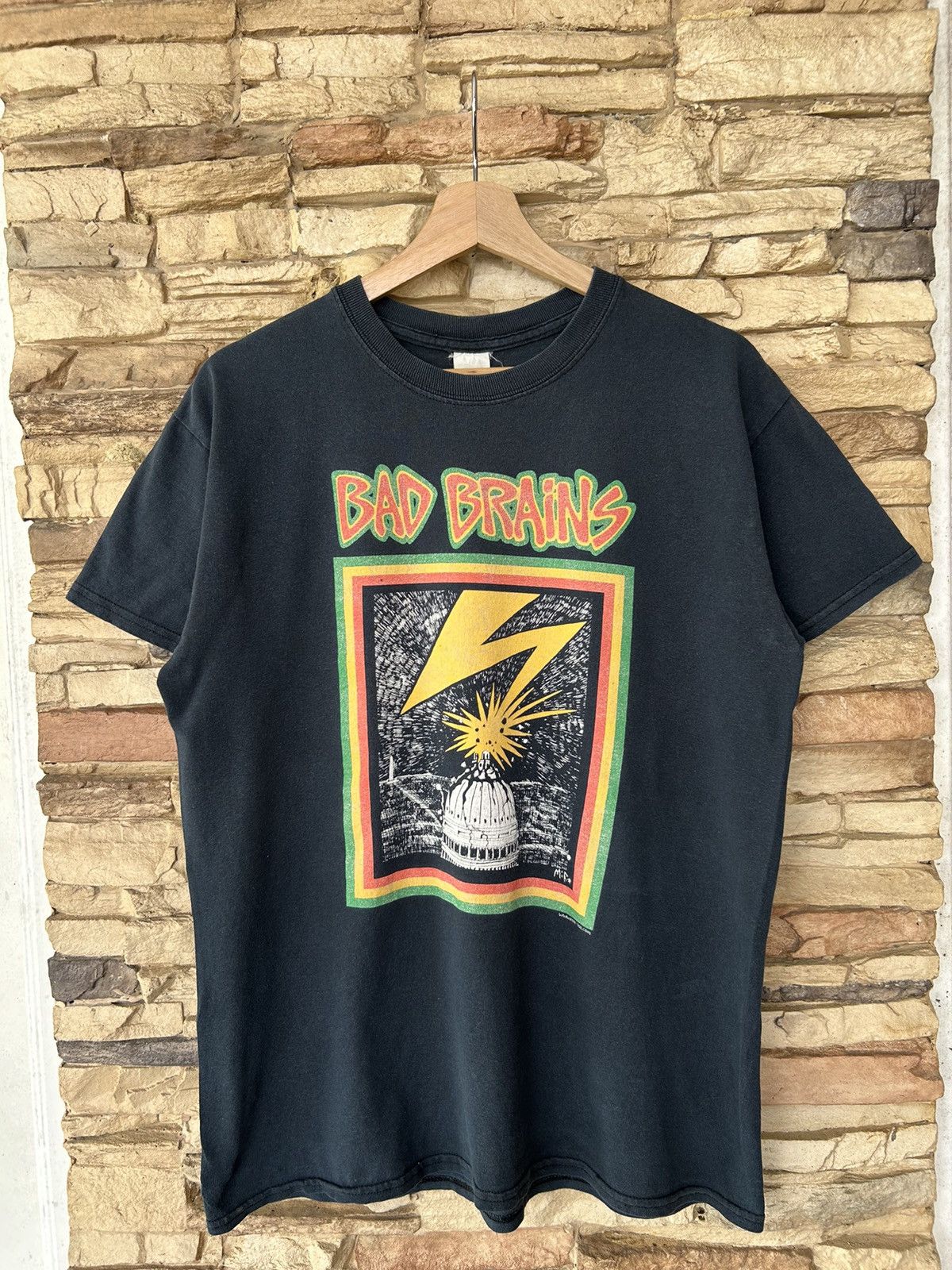 T-shirt Vintage Vintage 00's Bad Brains Hardcore Punk Band Tee