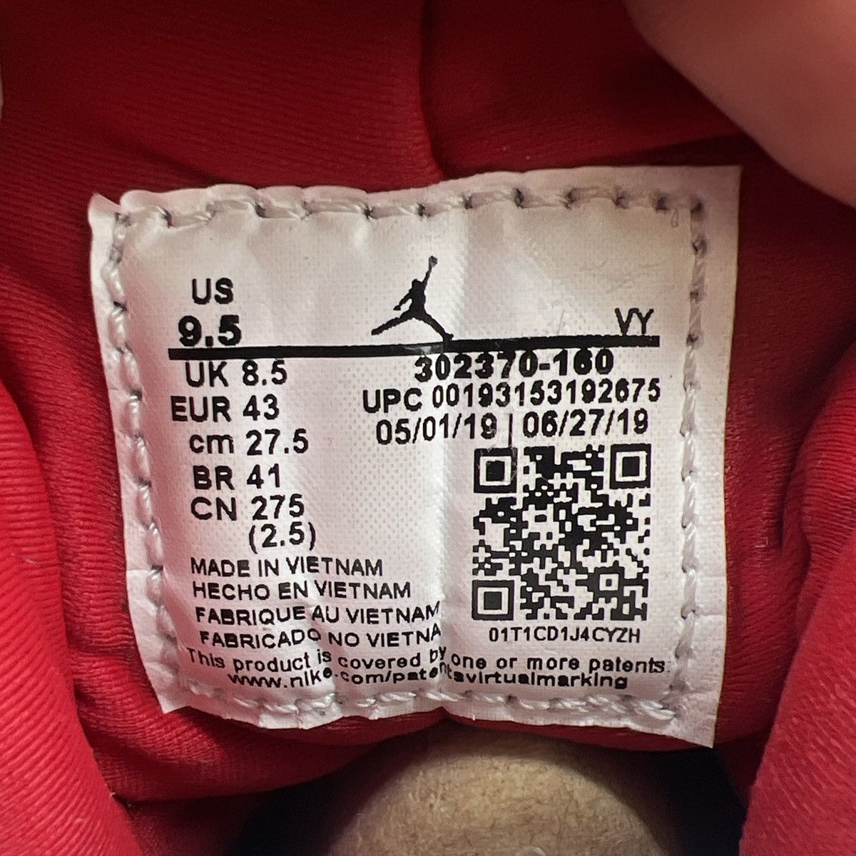 Jordan Brand Air Jordan 9 gym red Size US 9.5 / EU 42-43 - 9 Thumbnail