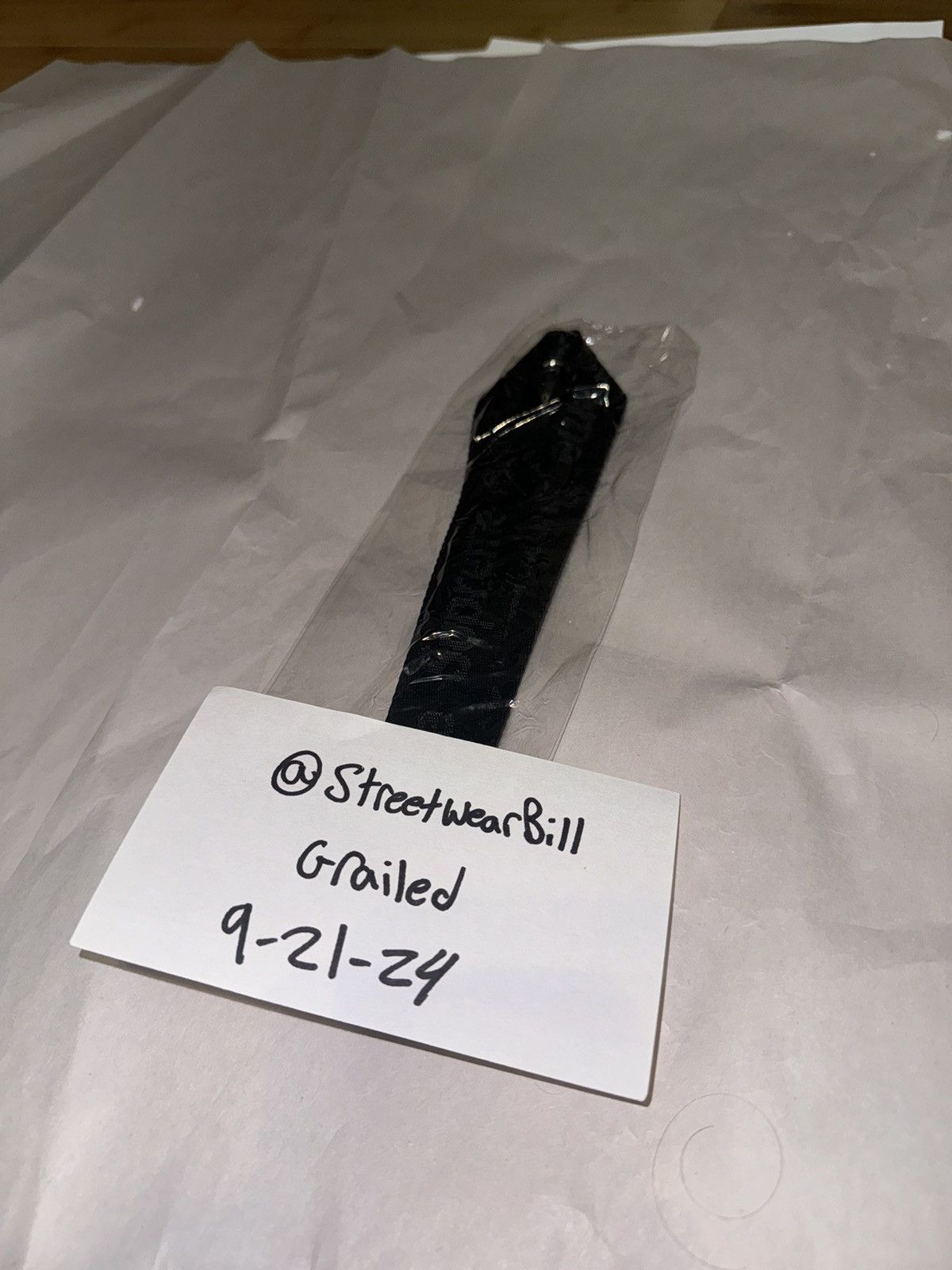 Supreme Supreme embossed black lanyard Size ONE SIZE - 2 Thumbnail