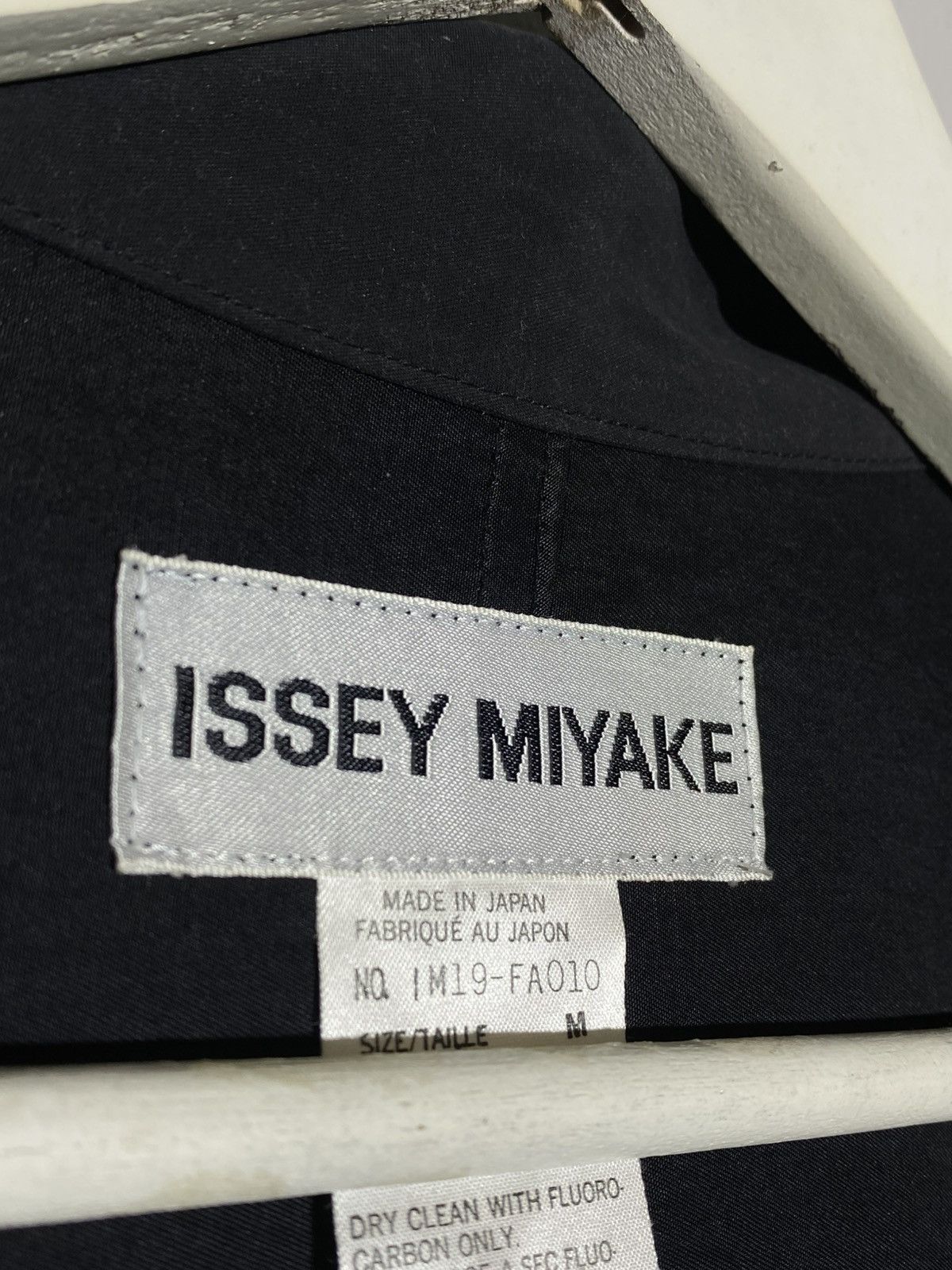 Issey Miyake Issey Miyake Black Asymmetrical Zipper Jacket Size US M / EU 48-50 / 2 - 14 Thumbnail