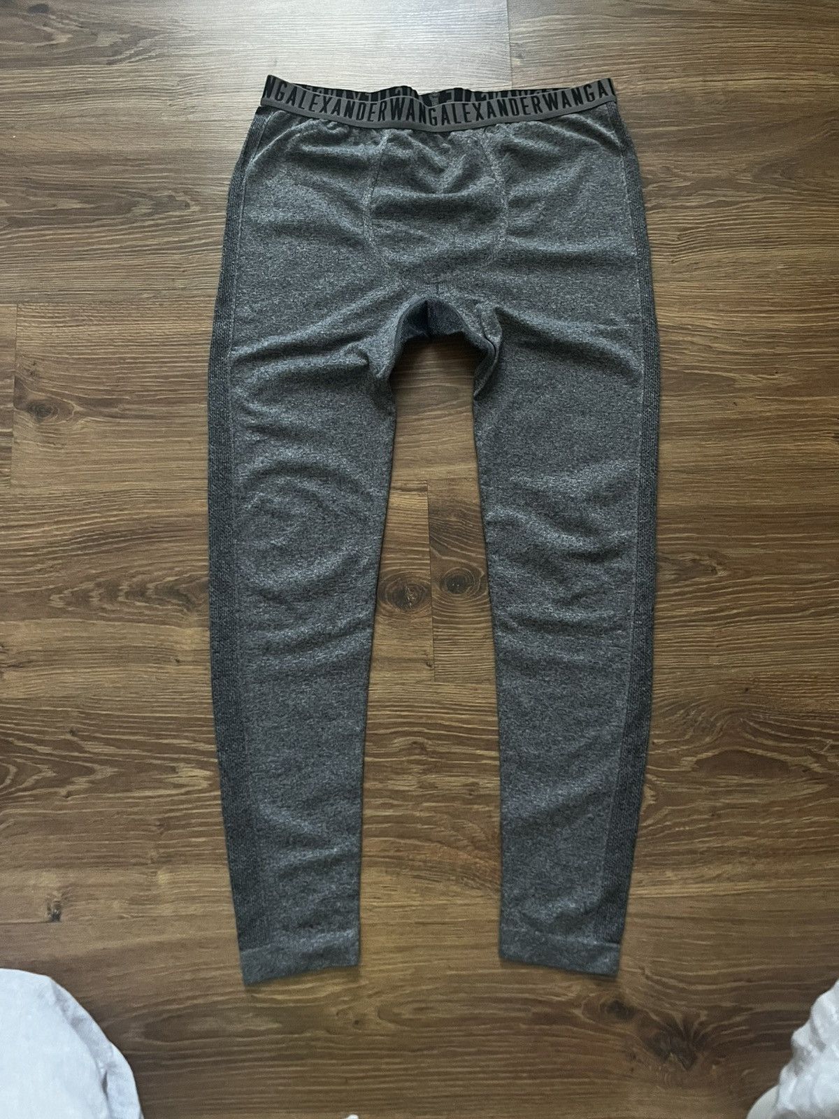 Alexander Wang Alexander Wang Sport Set Long Sleeve + Leggings Grey Logo Size M / US 6-8 / IT 42-44 - 11 Thumbnail