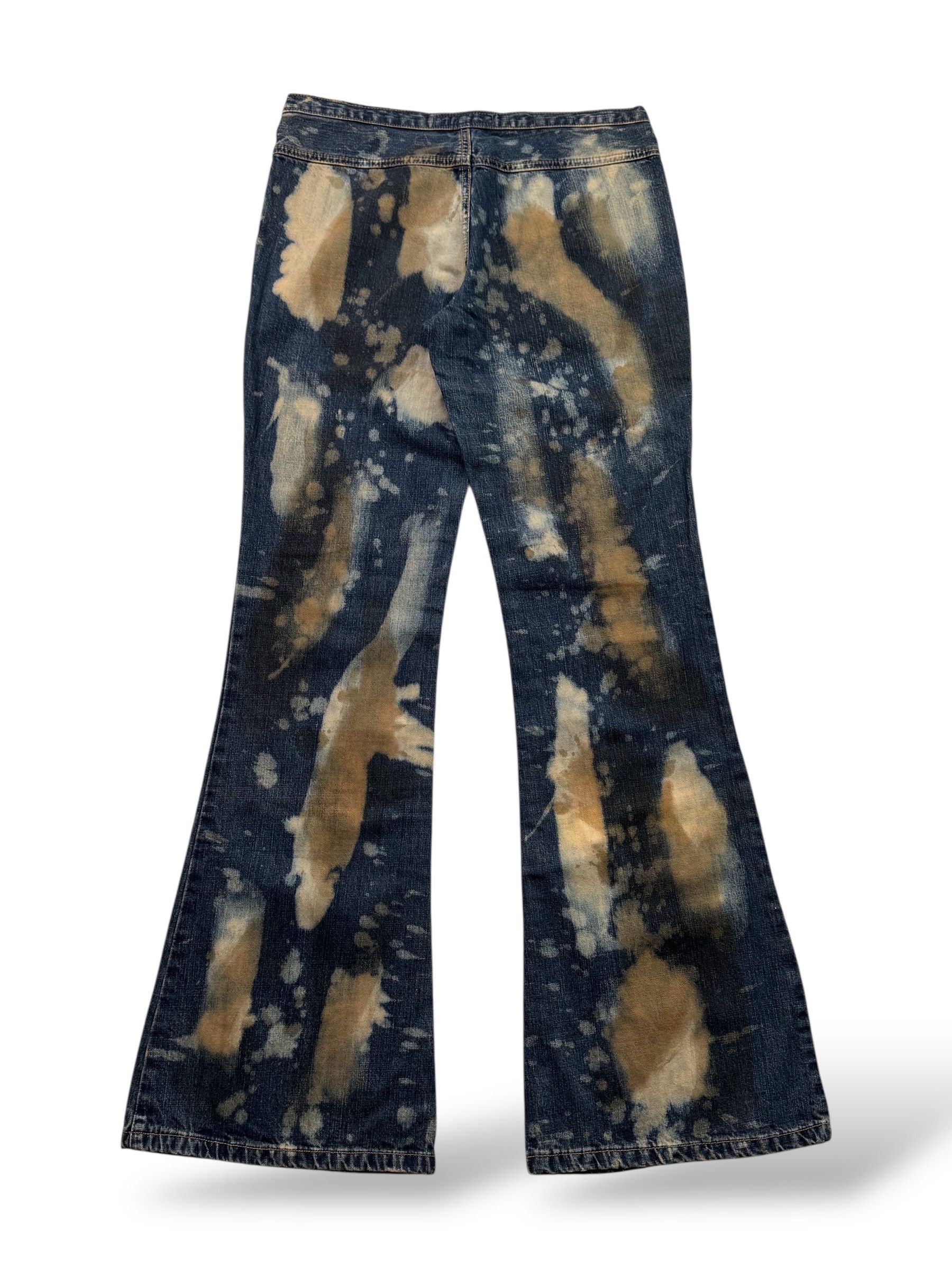 Vintage Vintage Faded Flare Jeans W435(V9) Size US 31 - 4 Thumbnail