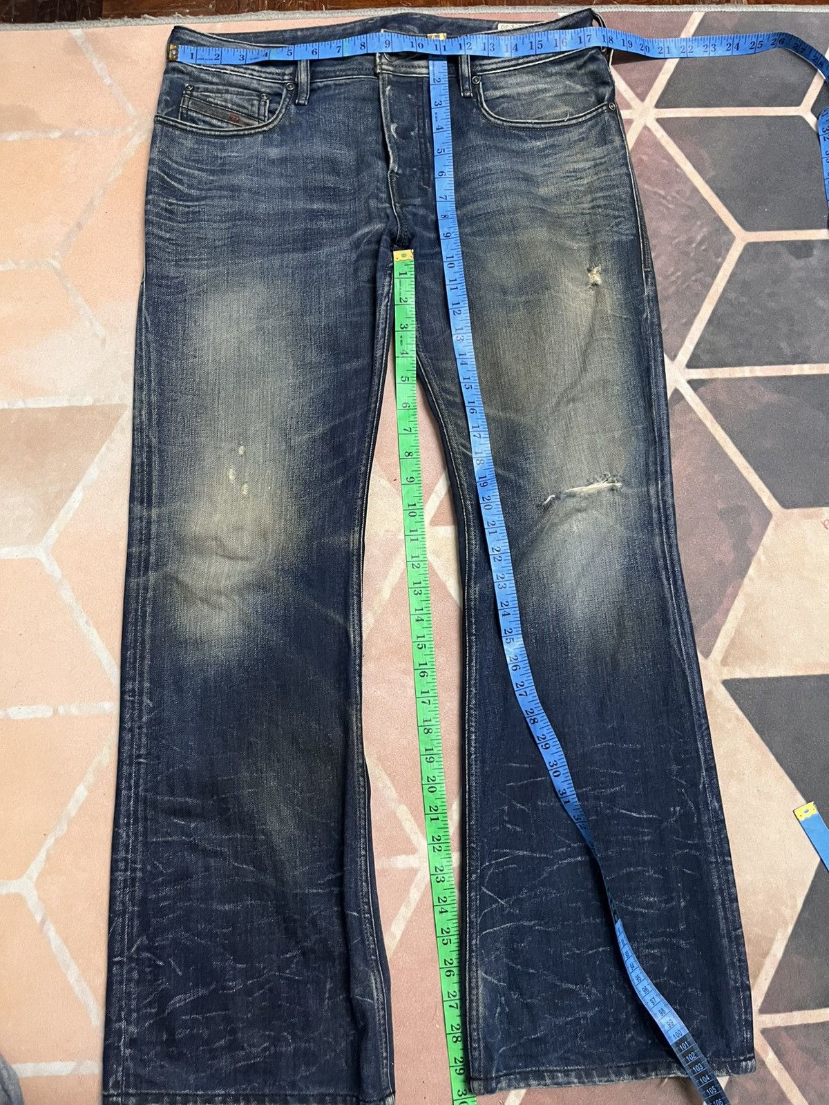 Diesel Diesel Zathan Bootcut Flare Jeans Size US 34 / EU 50 - 15 Thumbnail