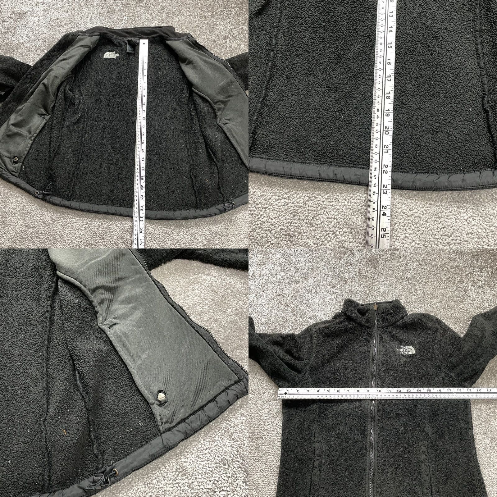 The North Face The North Face Osito Fleece Jacket Women S Black Full Zip Pocket Hiking Size S / US 4 / IT 40 - 8 Thumbnail