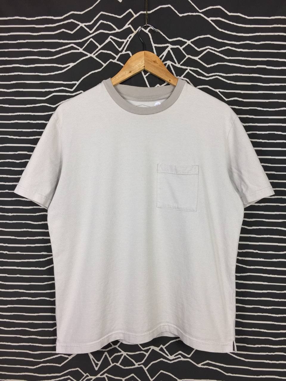 Japanese Brand × Vintage Life & Work Design Casual Striped Pocket Tee Size US M / EU 48-50 / 2 - 2 Thumbnail