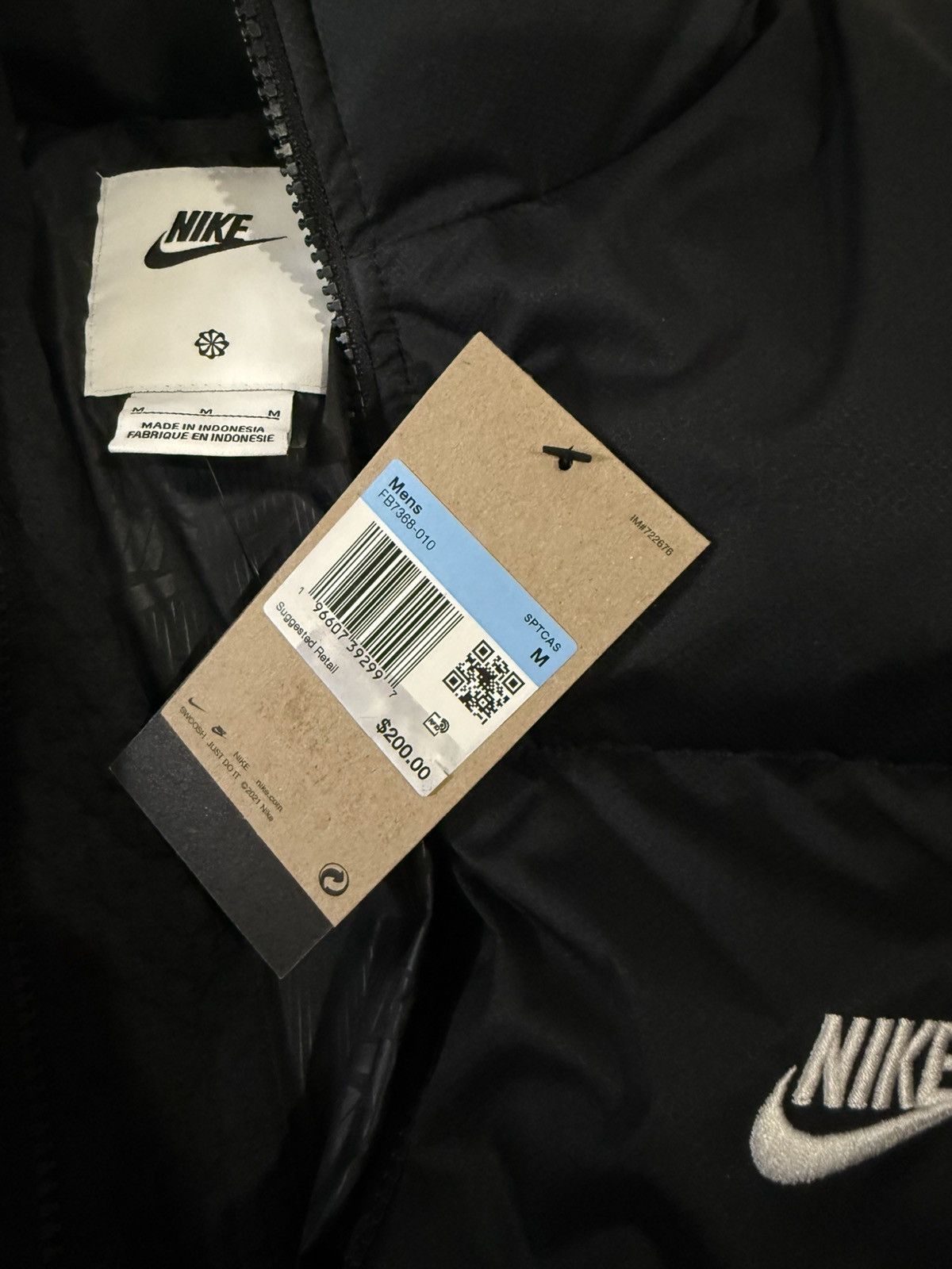Nike Nike Sportswear Jacket W/ Primaloft New Med Size US M / EU 48-50 / 2 - 4 Thumbnail