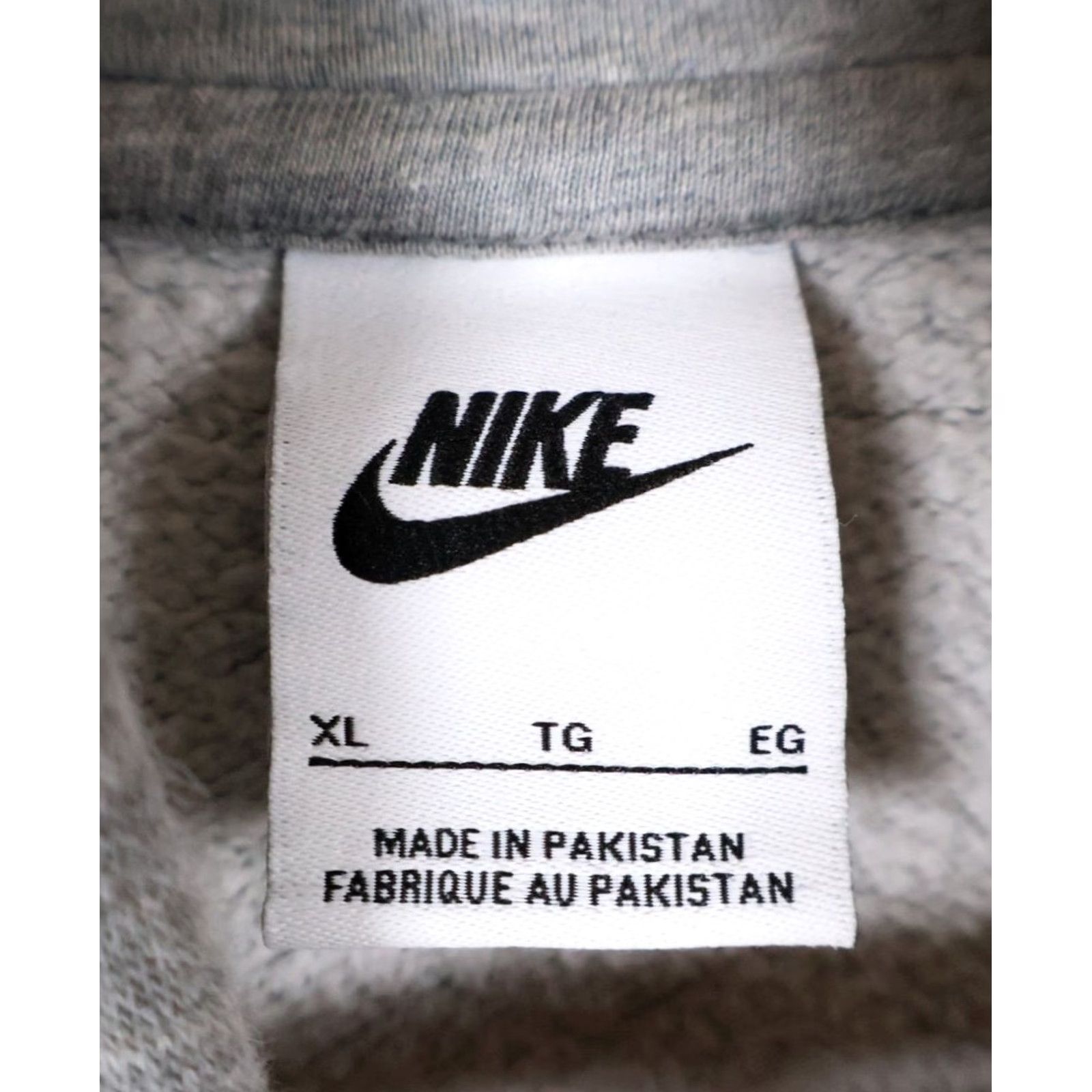 Nike Nike Club Fleece Hoodie Mens XL Heather Gray Drawstring Pullover Sweatshirt Size US XL / EU 56 / 4 - 3 Thumbnail