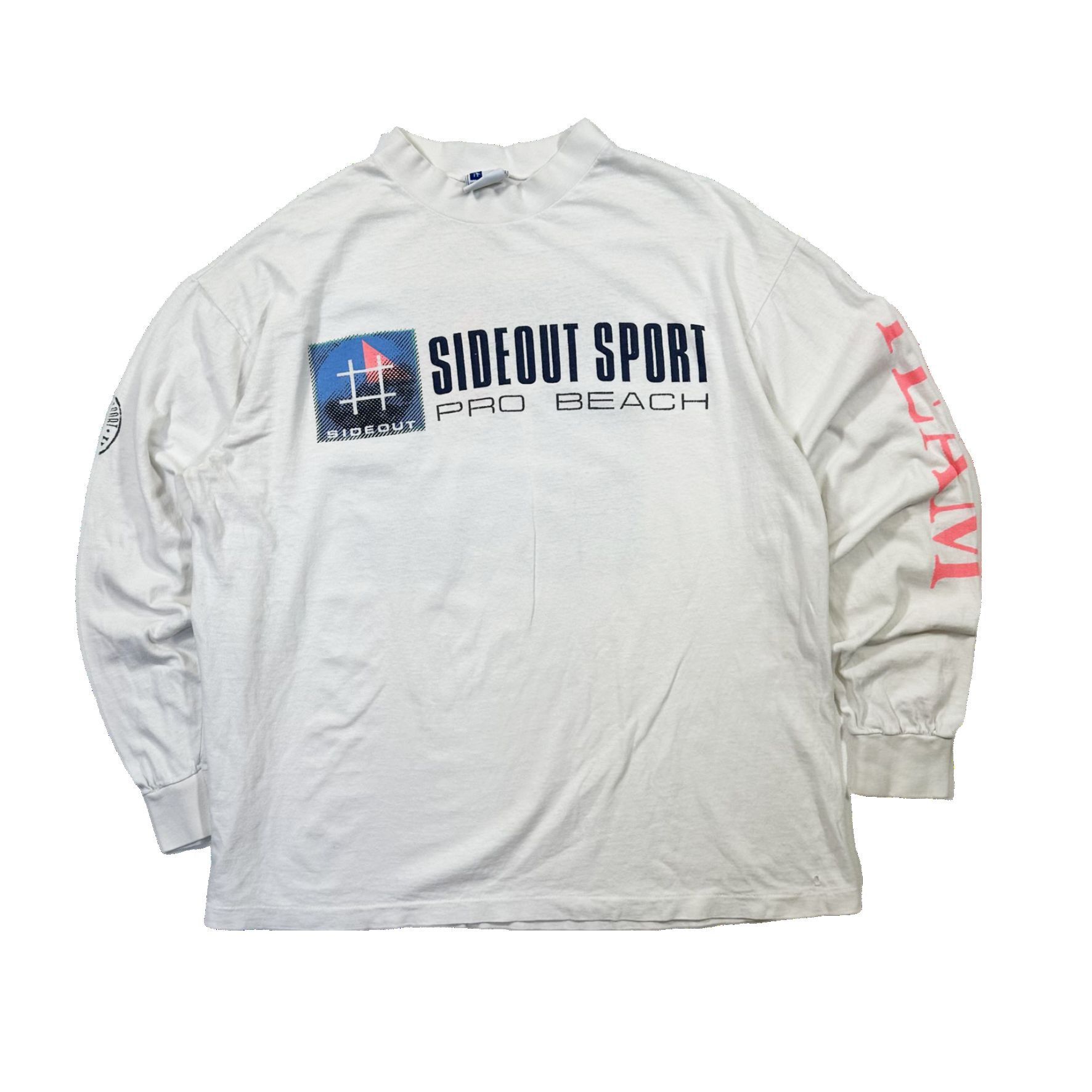 Vintage Vintage 90s Sideout Sport Pro Beach Graphic Long Sleeve Size US XL / EU 56 / 4 - 1 Thumbnail