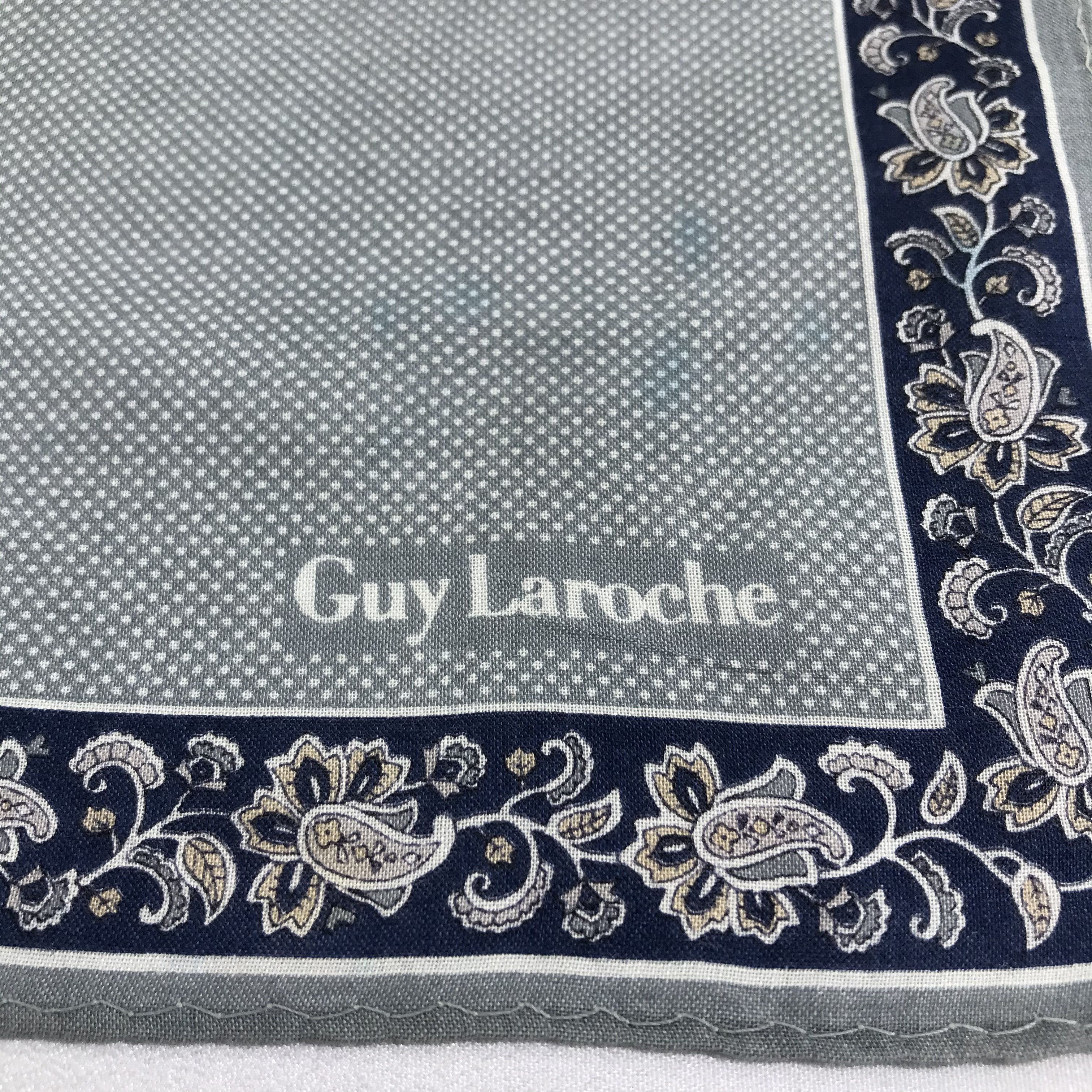 Guy Laroche Guy Laroche Handkerchief Neckerchief Bandana H1117 Size ONE SIZE - 3 Thumbnail