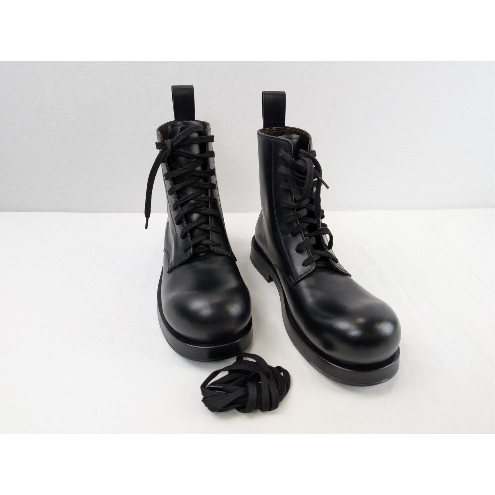 Bottega Veneta o1rshd1 Tokyo Brush Calf Rubber Ankle Boots in Black Size US 10 / EU 43 - 6 Thumbnail