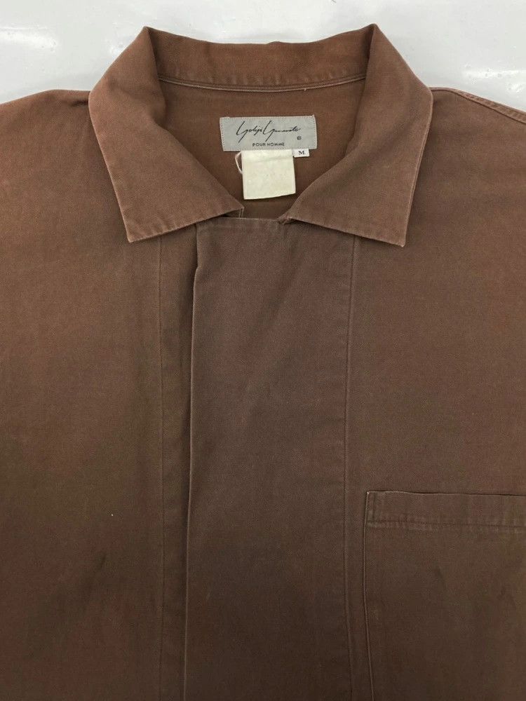Yohji Yamamoto Yohji Yamamoto POUR HOMME 104MT-2703 Opencolor Shirt Size US M / EU 48-50 / 2 - 4 Thumbnail