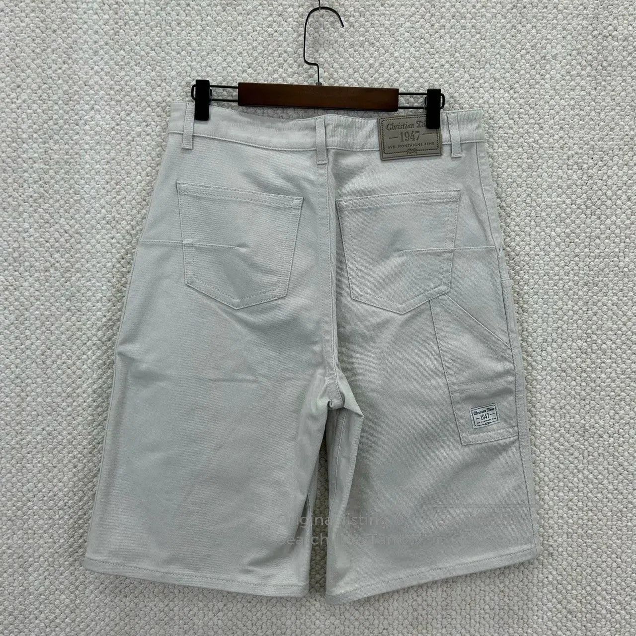 Dior dior beige 1947 patchwork cargo shorts. Size US 30 / EU 46 - 2 Thumbnail