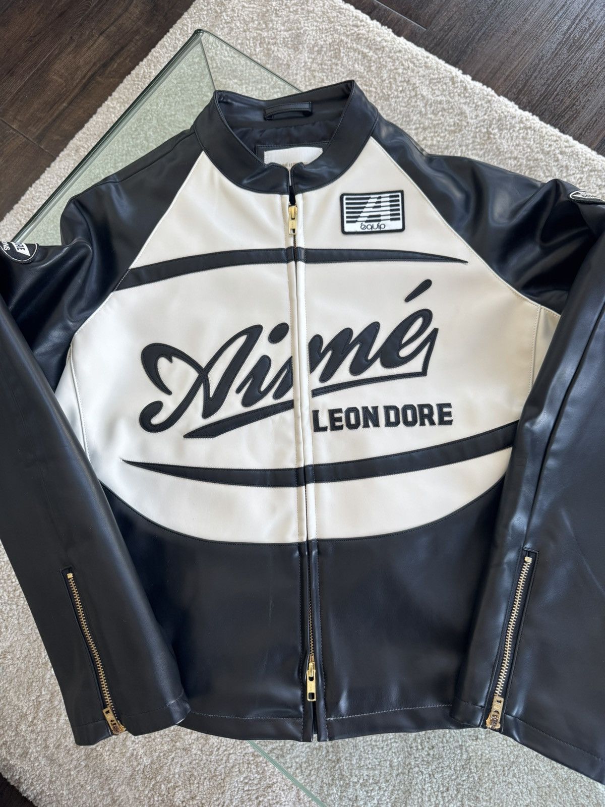 Aime Leon Dore Aime Leon Dore Leather Café Racer Jacket Size US S / EU 44-46 / 1 - 2 Thumbnail