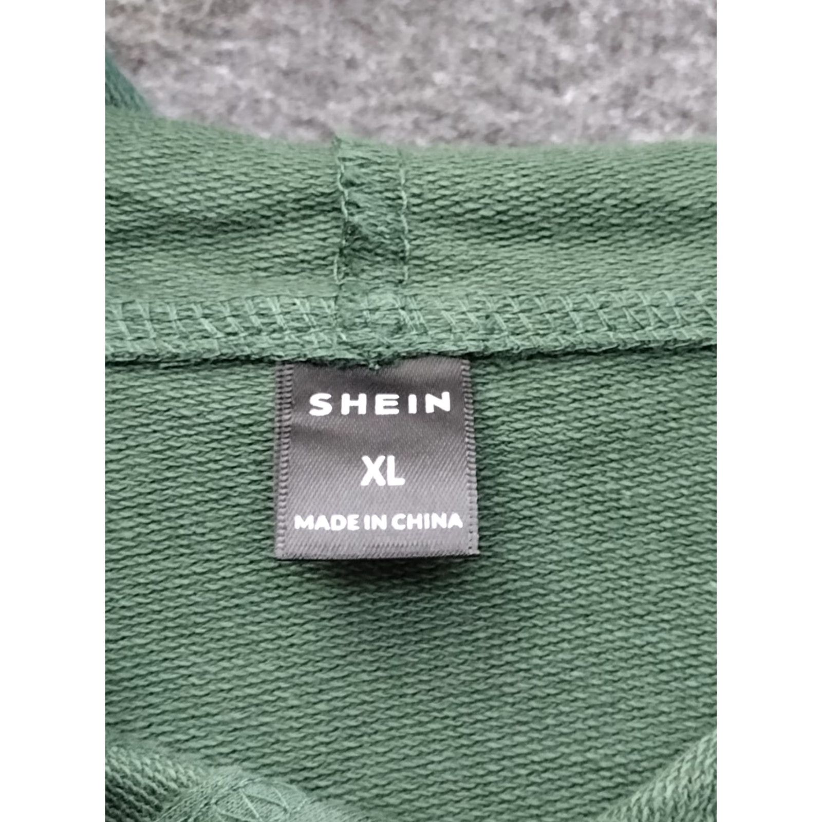Shein Shein Adult Unisex Tokyo Print Hoodie Sweatshirt XL Green Pullover Hooded Sweatshirt/Beach Theme Mens Womens Size US XL / EU 56 / 4 - 6 Thumbnail