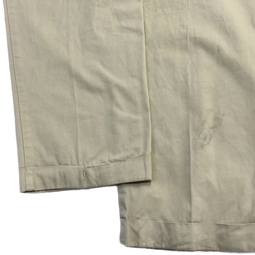 Ralph Lauren VINTAGE Ralph Lauren POLO HAMMOND PANT Two-Pleat Chino Pants W34 Mens Regular Beige Size US S / EU 44-46 / 1 - 8 Thumbnail