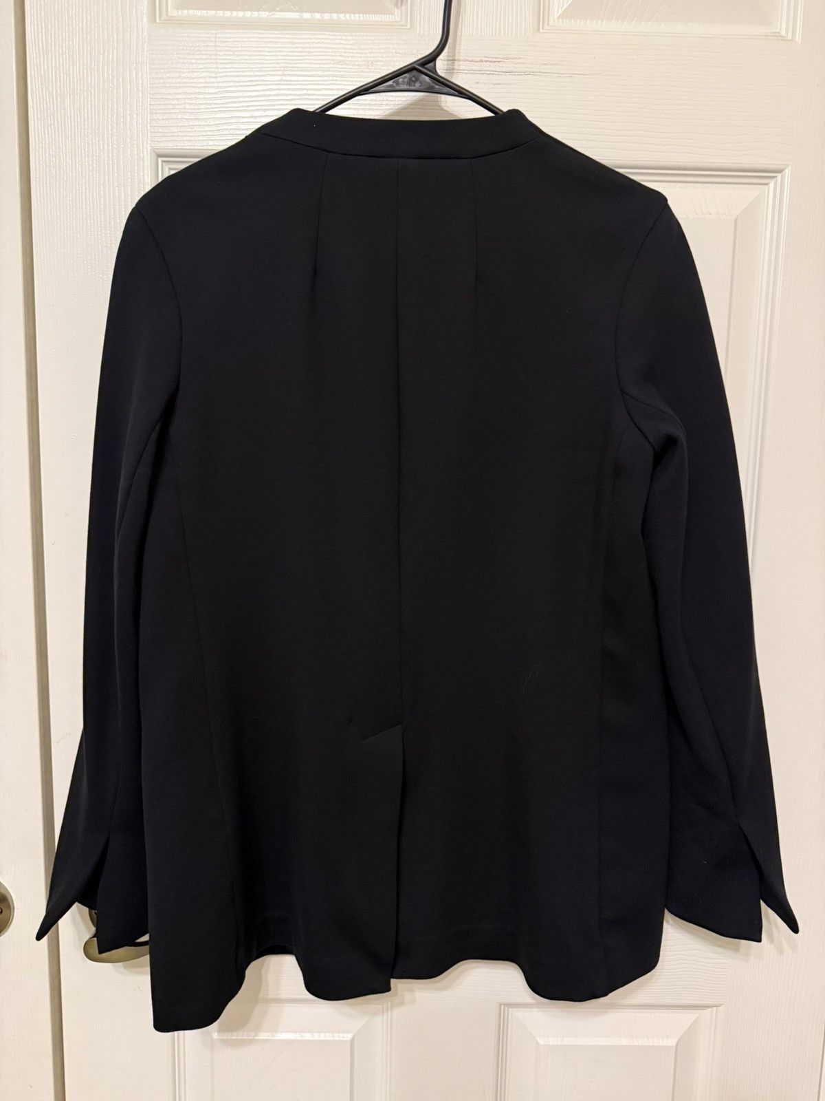 Spanx The Perfect Blazer Black Collarless Business Preppy Size S / US 4 / IT 40 - 2 Thumbnail