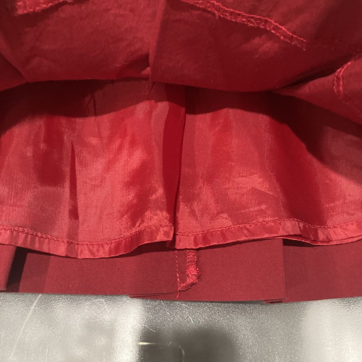Japanese Brand Y2K Runway Low-Rise Pleated Micro Mini Skirt Archive Size 27" / US 4 / IT 40 - 7 Thumbnail