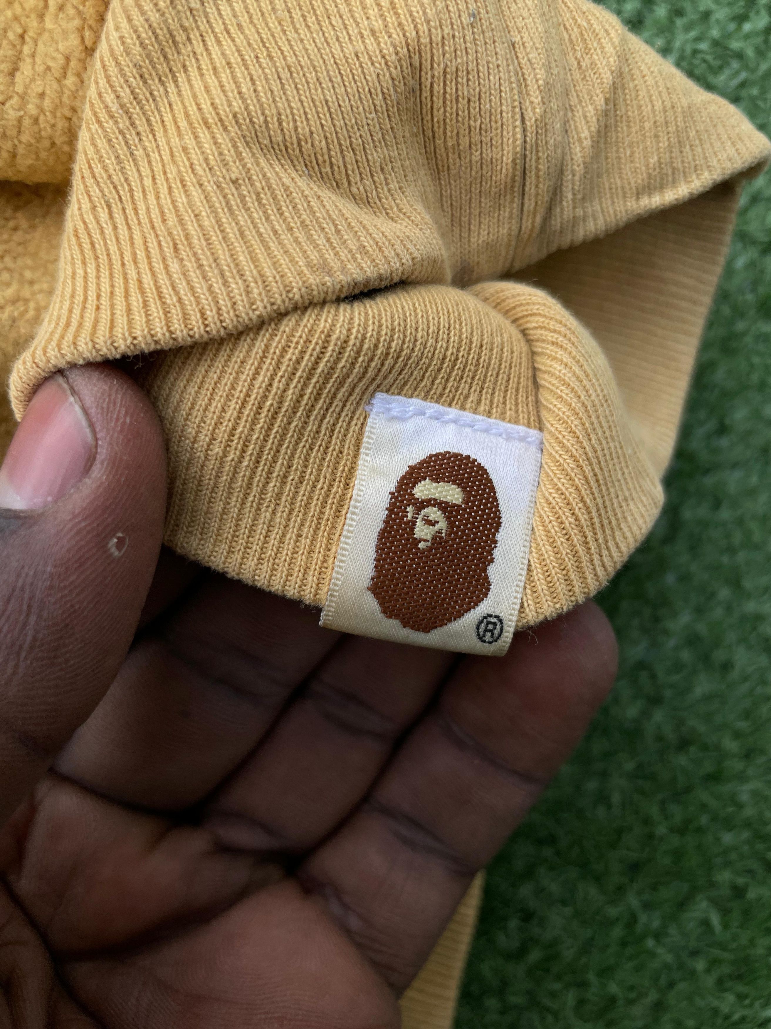 Bape Bape yellow camo zipper hoodie Size US XL / EU 56 / 4 - 7 Thumbnail