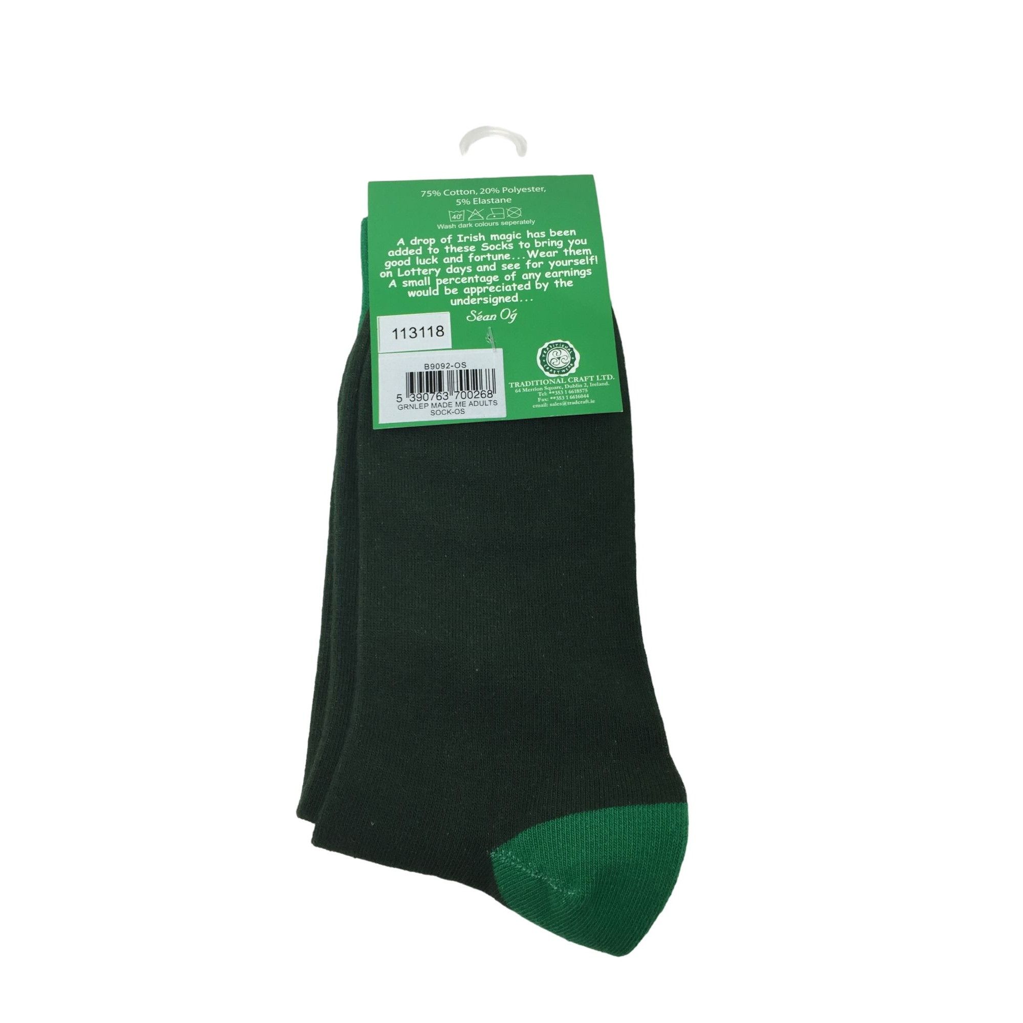 Other NWT UNISEX LUCKY IRISH SOCKS SIZE 6.5-11.5 Size ONE SIZE - 4 Thumbnail