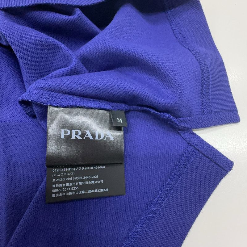 Prada Prada Solid Color Striped Polo Shirt-2506 Size US M / EU 48-50 / 2 - 8 Thumbnail