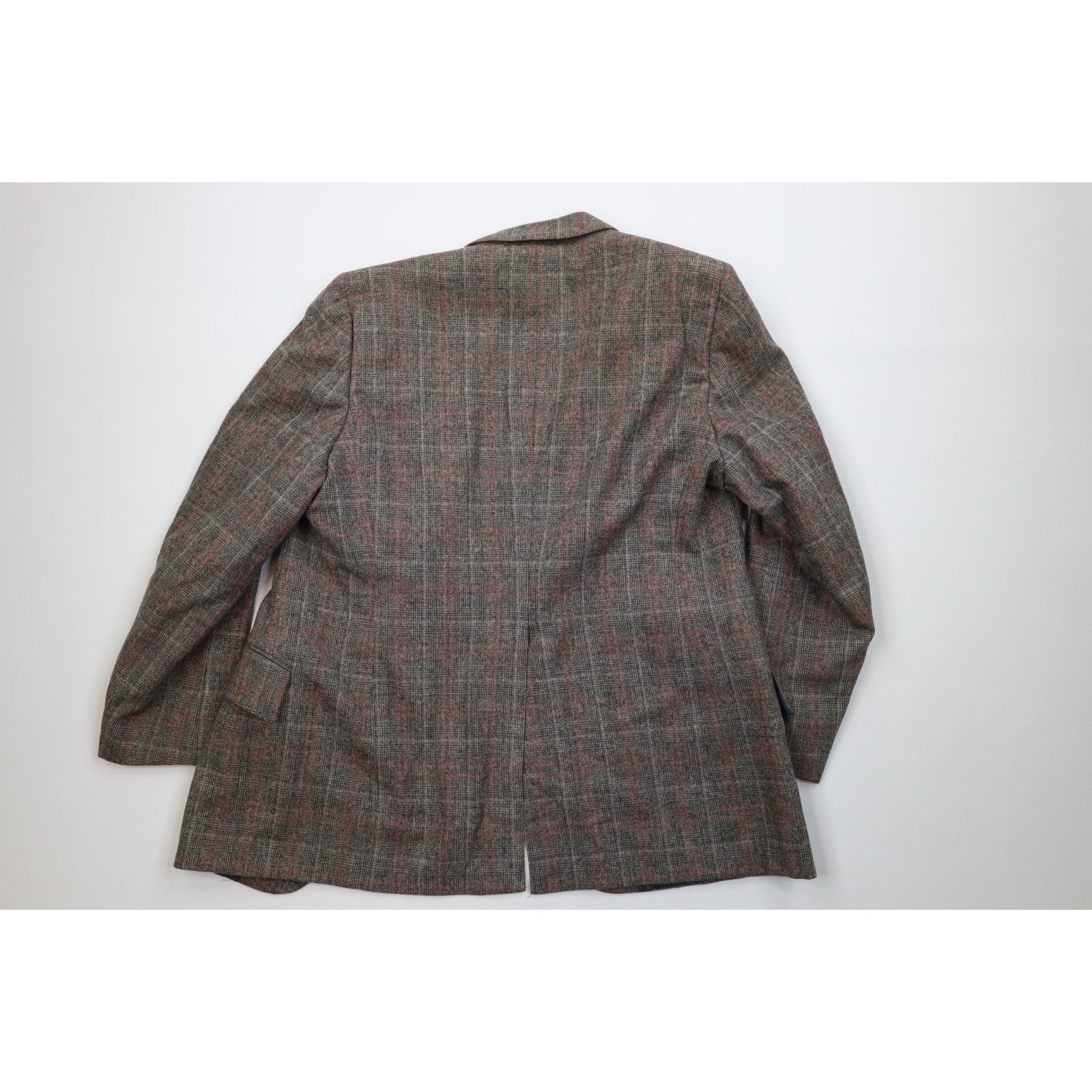 Pierre Cardin Vintage 70s Pierre Cardin 3 Piece Wool Tweed Suit Wedding Size 44R - 8 Thumbnail