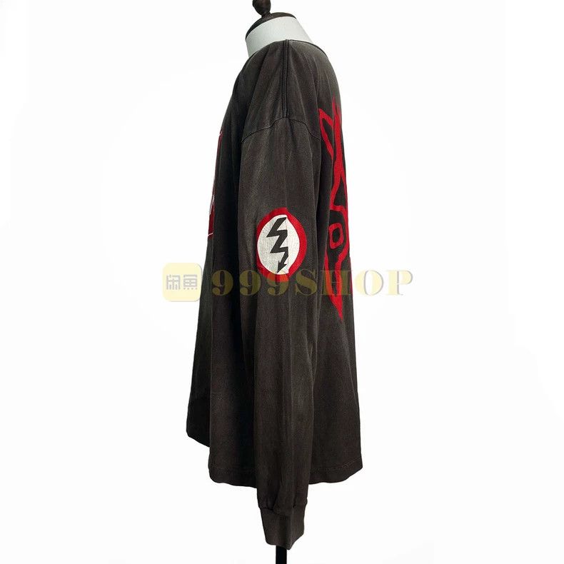 Saint Michael Saint Michael Shield slogan lightning long sleeves Size US XXL / EU 58 / 5 - 5 Thumbnail