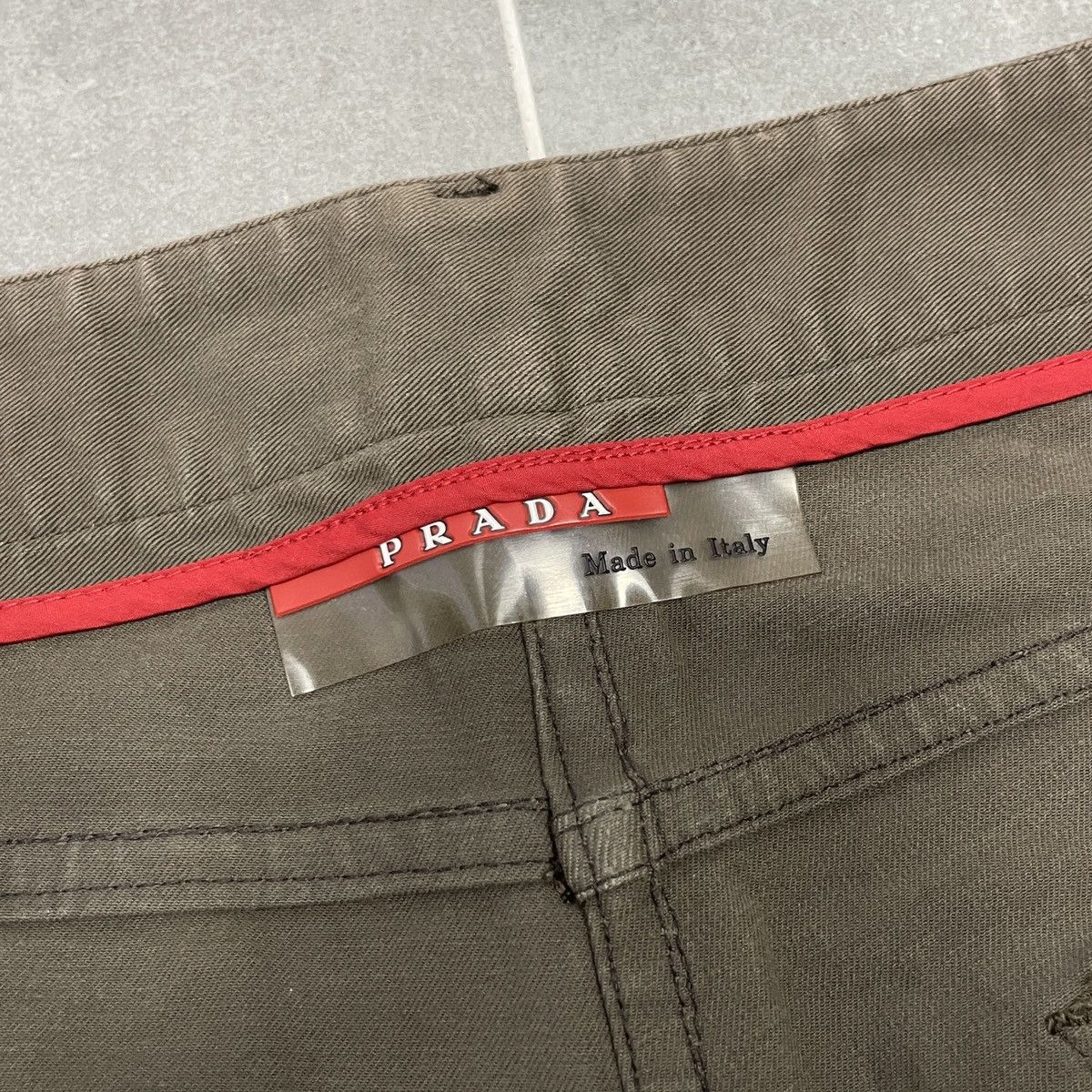 Prada Prada Red Tab Women Pants Size 44 Size 30" / US 8 / IT 44 - 9 Thumbnail