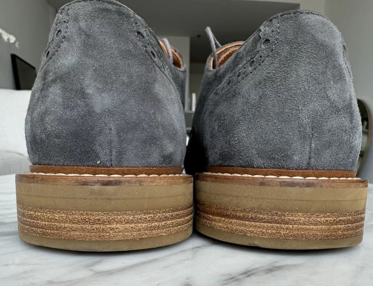 Thomas Dean Thomas Dean Suede Wingtips - Made In Italy - Size 10 / 43 Size US 10 / EU 43 - 4 Thumbnail