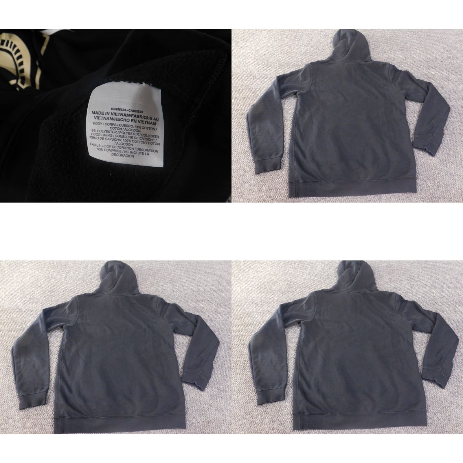 Nike Nike Hoodie Mens M Black Pullover Stretch Spartan Logo Retro Swoosh Hooded Logo Size US M / EU 48-50 / 2 - 8 Thumbnail