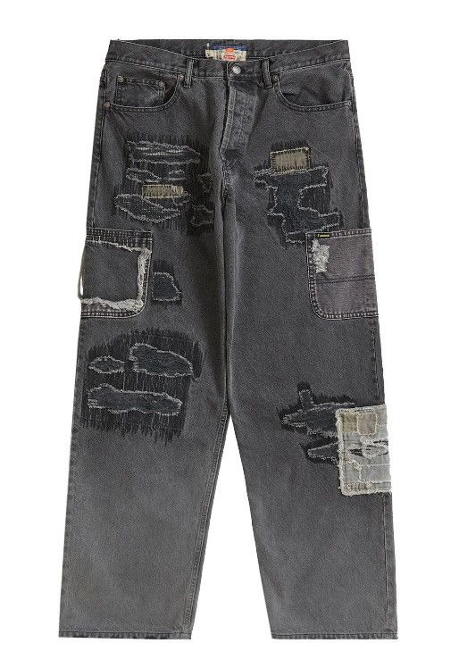 Blackmeans × Supreme Supreme Blackmeans Washed Black Jeans | Grailed