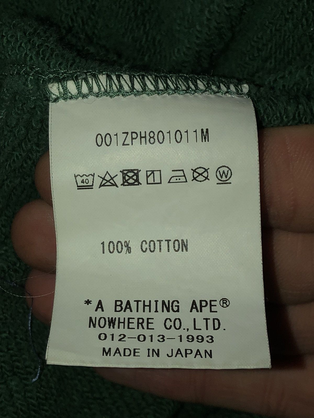 Bape bape double-sided, logo zip up Size US M / EU 48-50 / 2 - 10 Thumbnail
