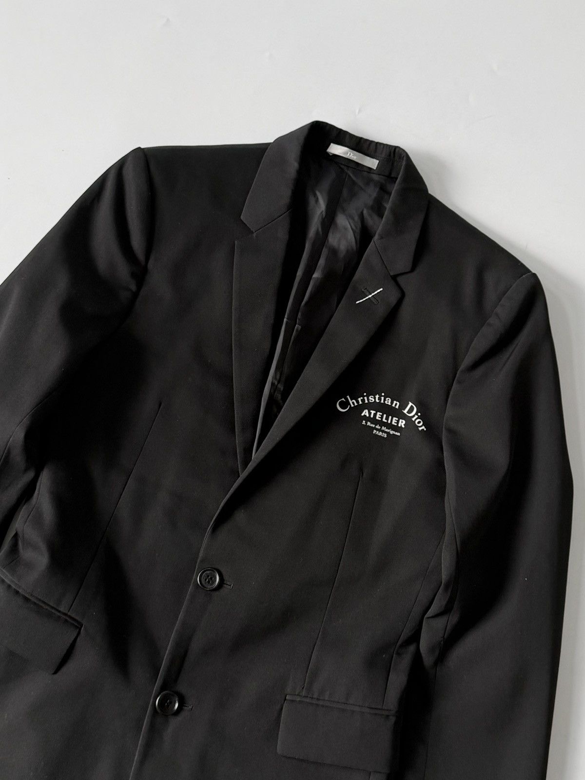 Dior Dior Homme 18AW Atelier Blazer Size US S / EU 44-46 / 1 - 4 Thumbnail