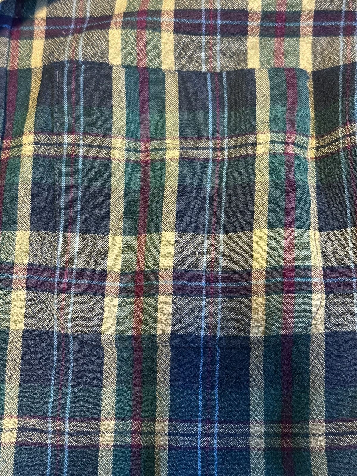 Pendleton Vintage Sir Pendleton Womens 100% Wool Plaid Button Up Shirt Size L / US 10 / IT 46 - 4 Thumbnail