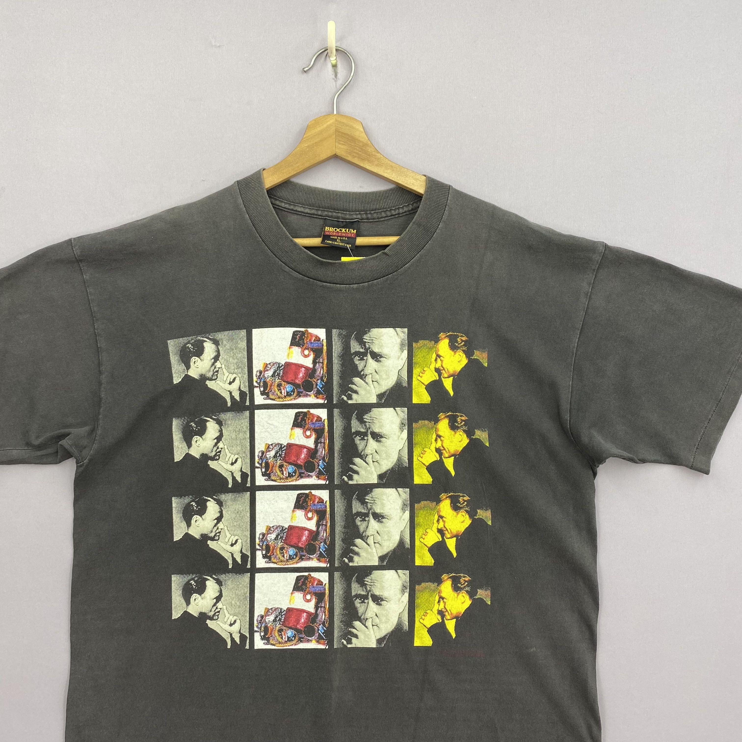 Band Tees × Vintage Vintage 90s Phil Collins T-Shirts USA Tour Sears Tee Size US XL / EU 56 / 4 - 3 Thumbnail