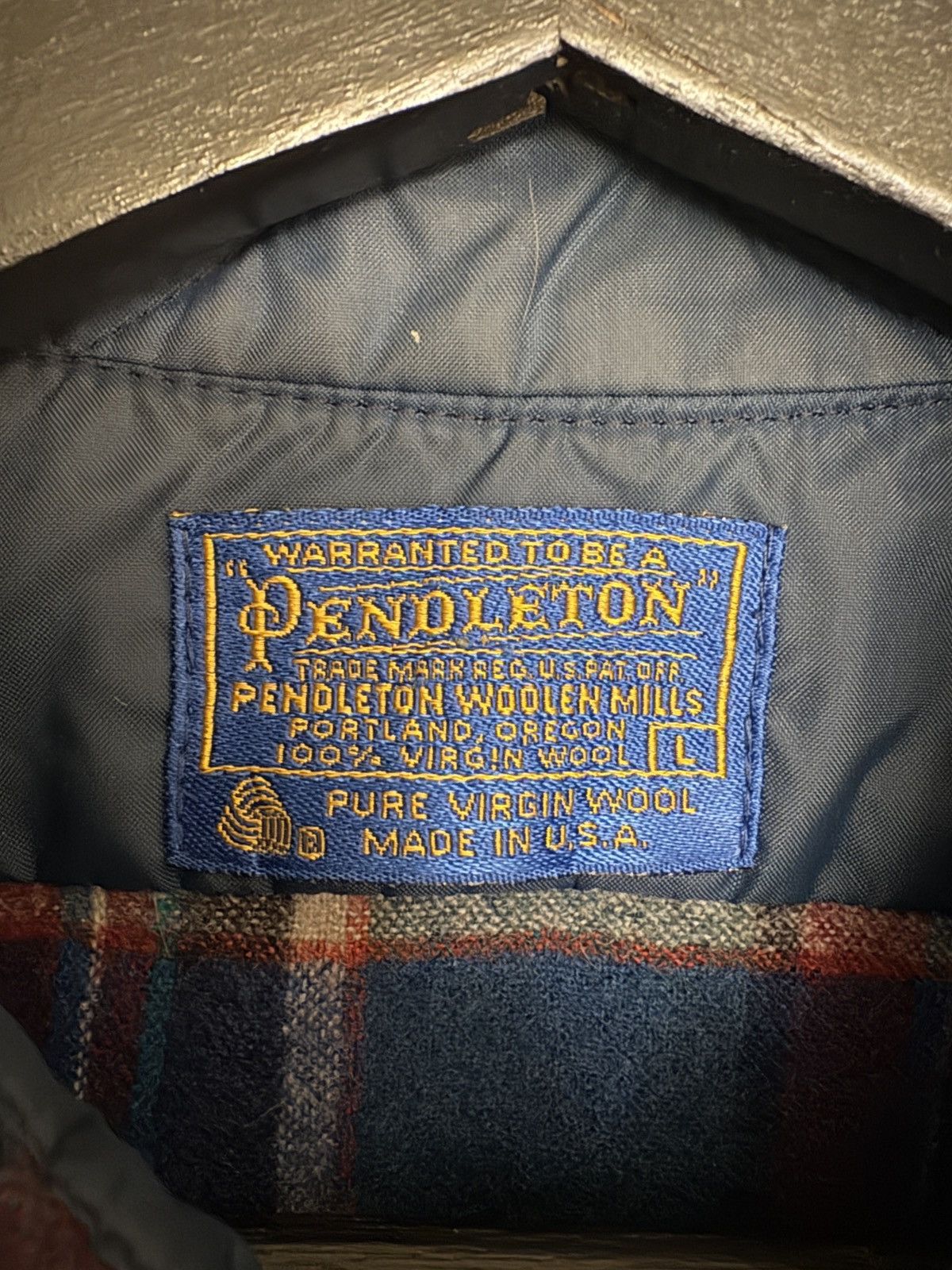 Pendleton Pendleton Vintage Flannel Made in USA Size US L / EU 52-54 / 3 - 3 Thumbnail